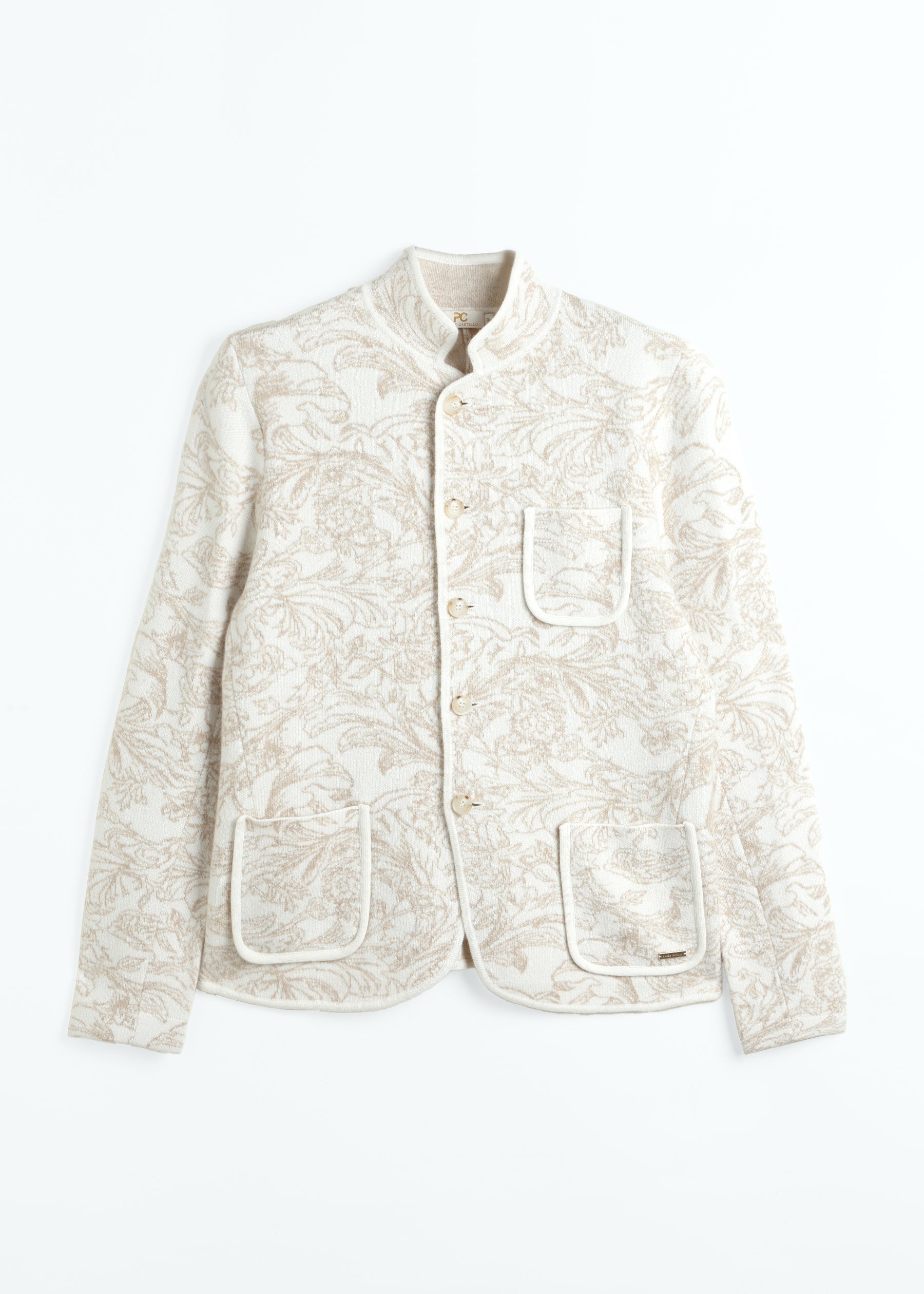 Diletto Floral Cashmere Jacket