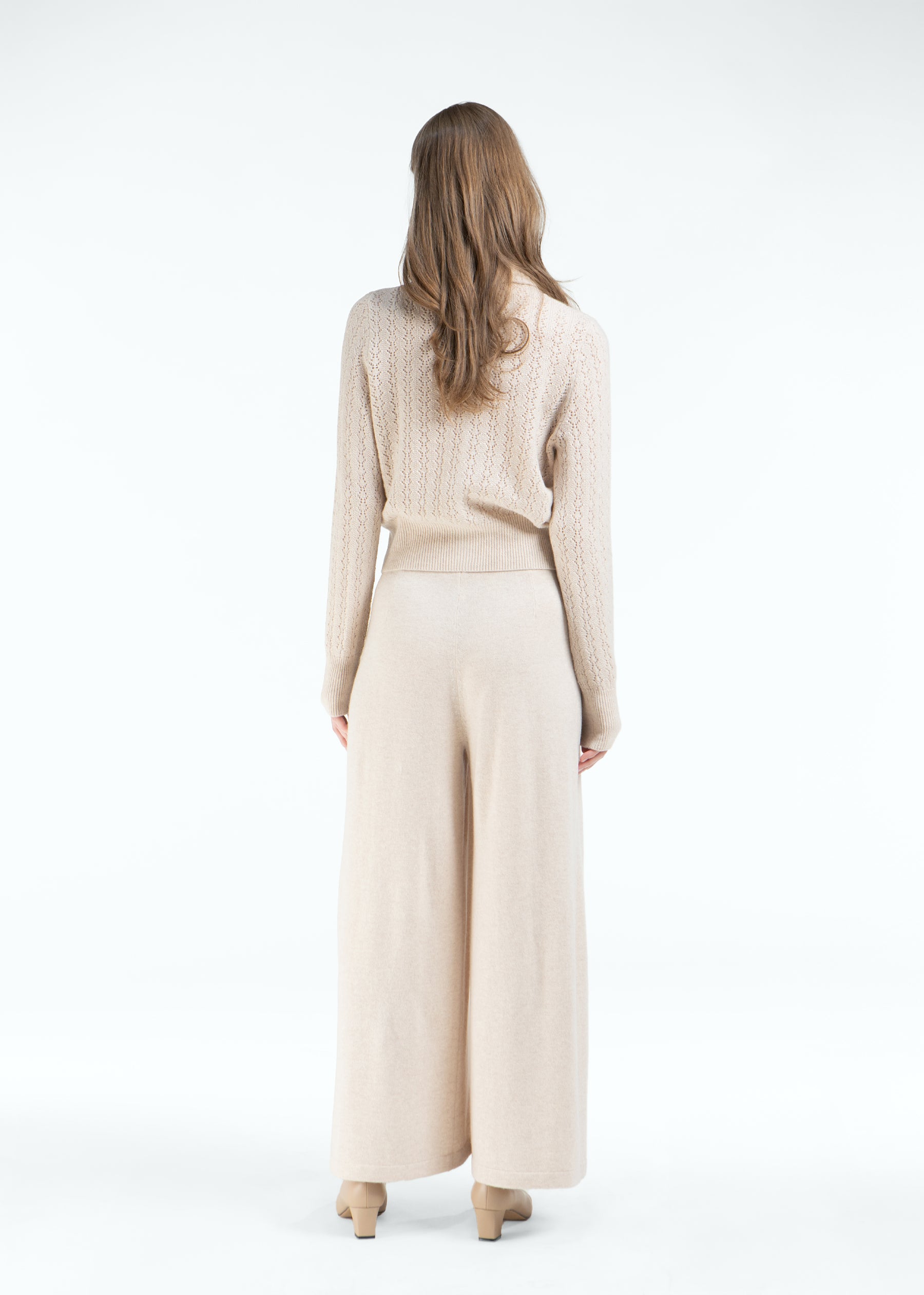 Velarno Box Pleated Cashmere Trousers