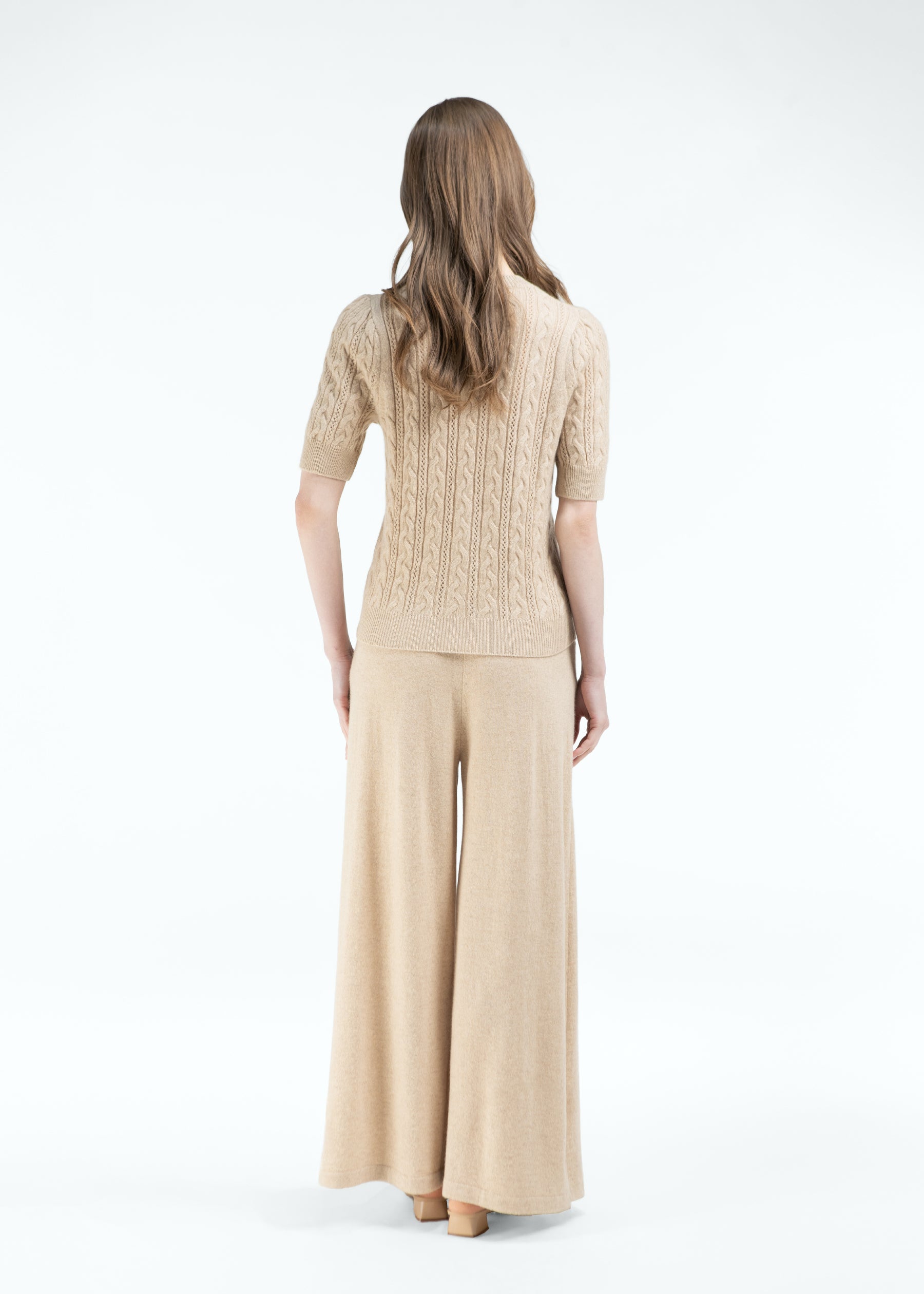 Velarno Box Pleated Cashmere Trousers