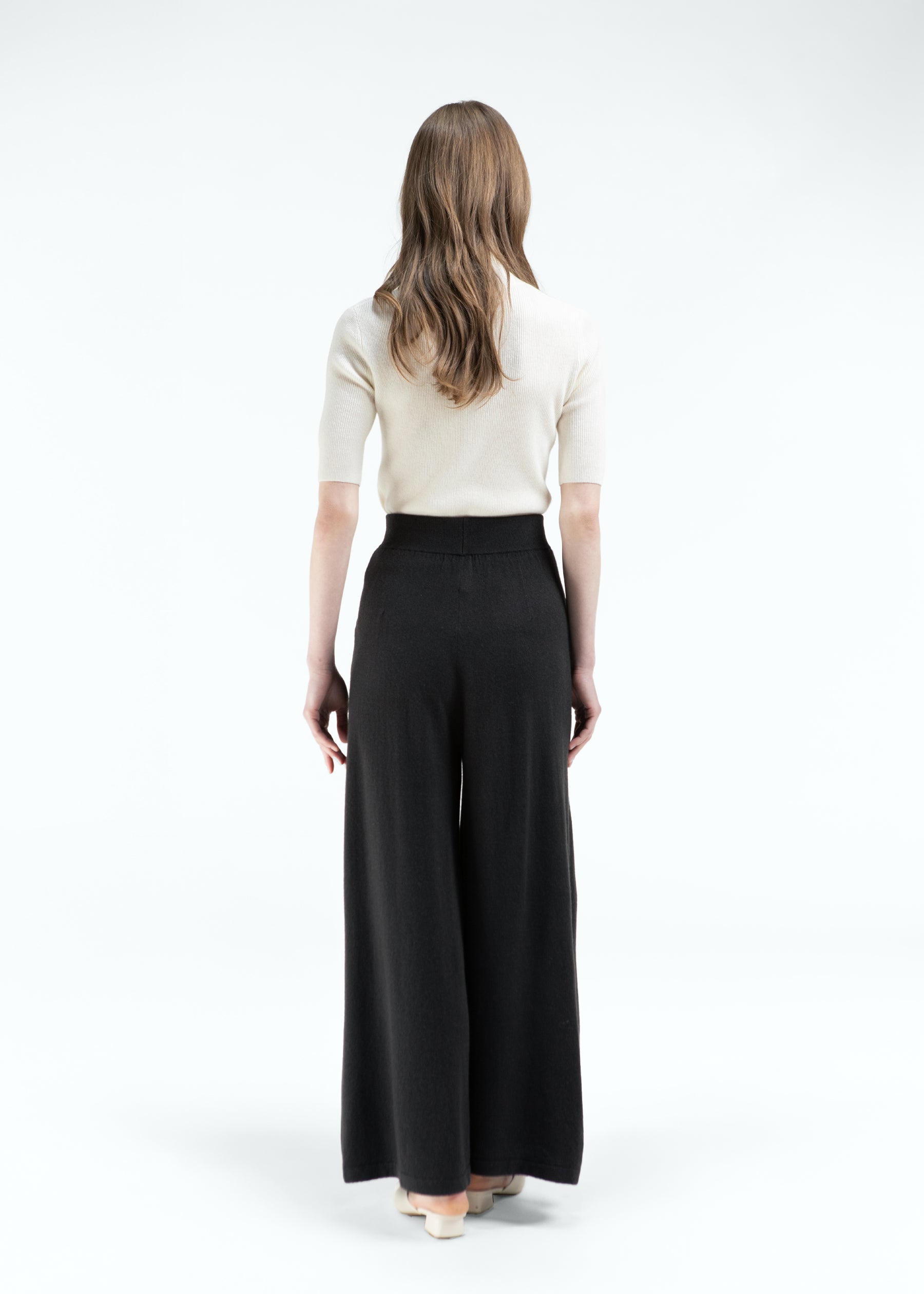 Velarno Box Pleated Cashmere Trousers