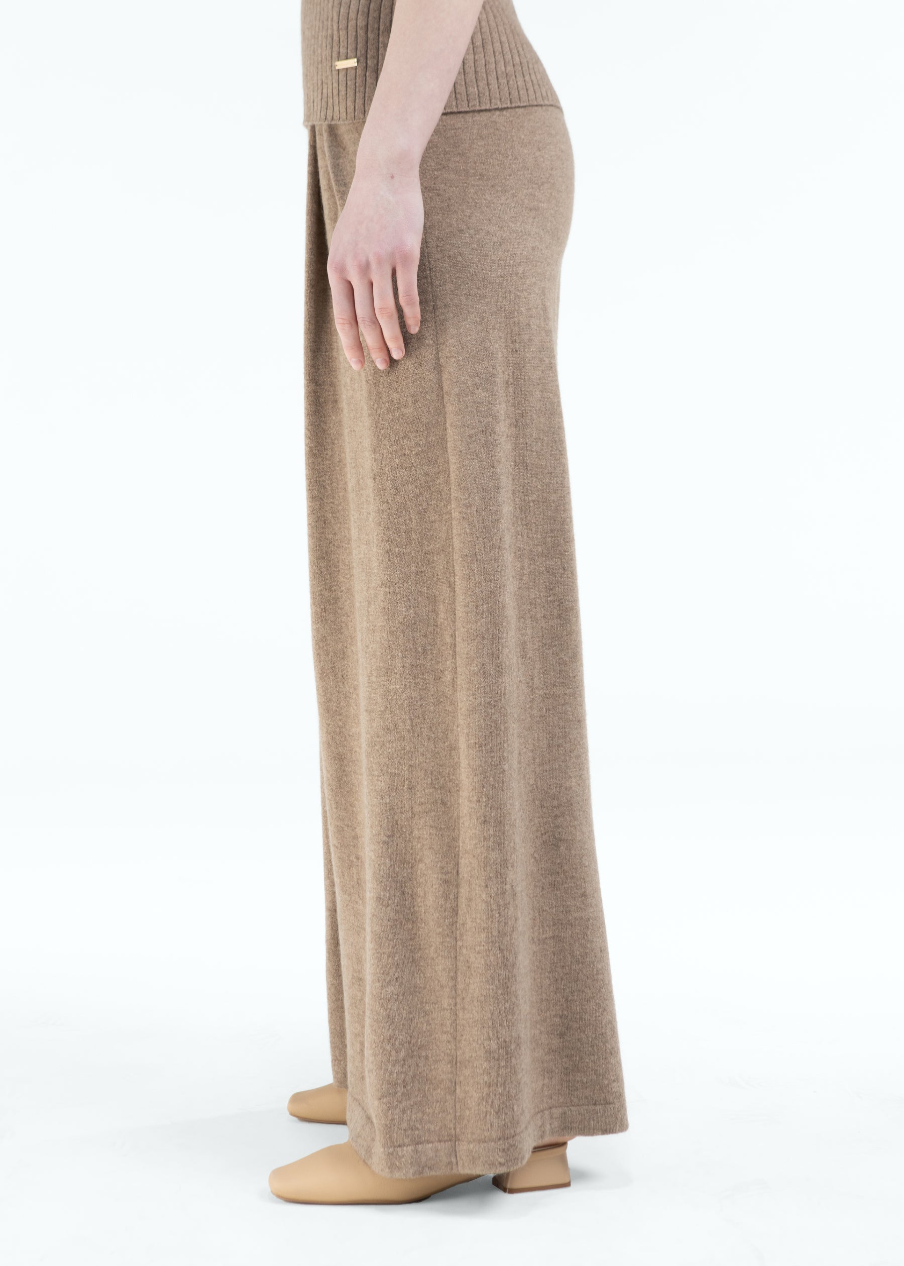 Velarno Box Pleated Cashmere Trousers