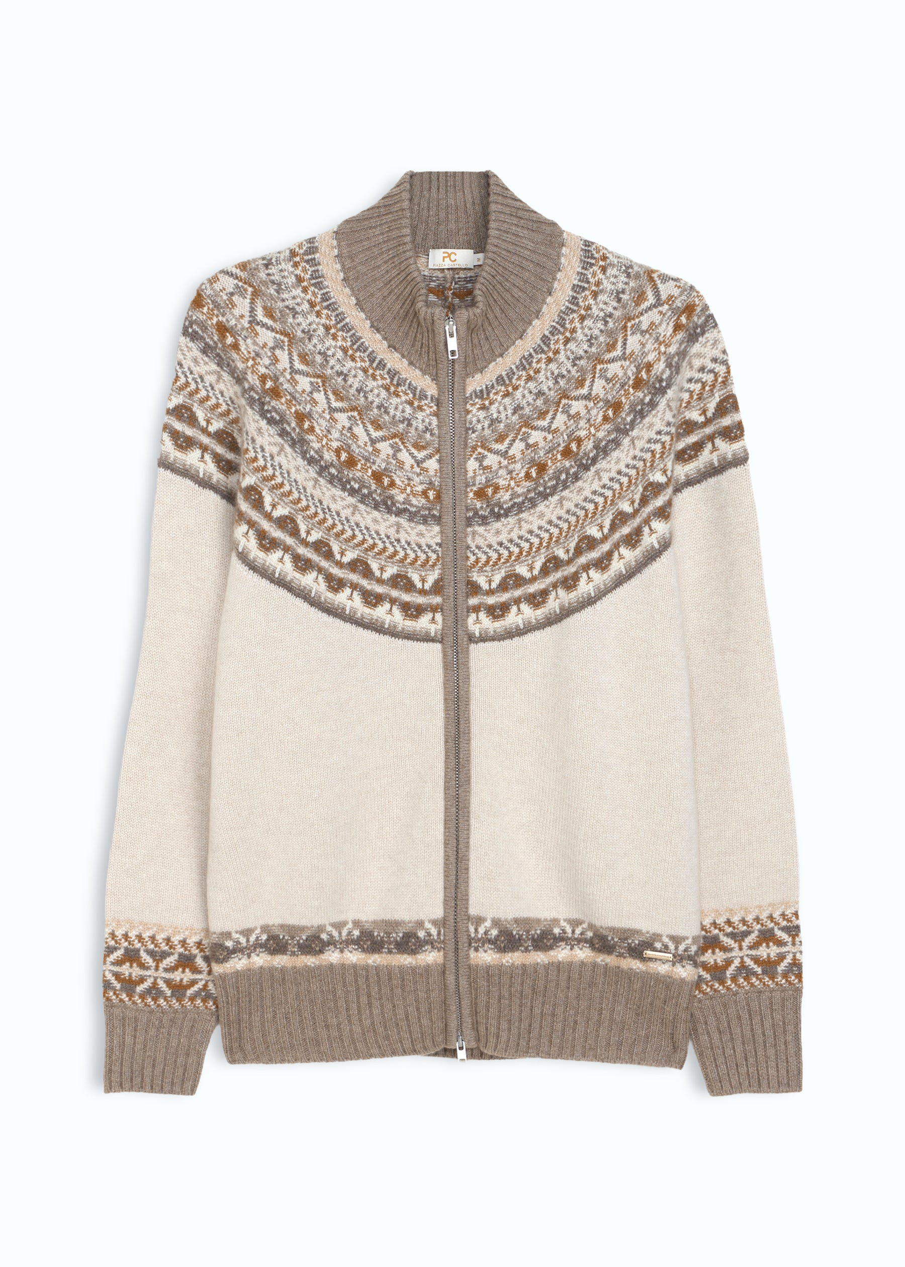 Arabesco Zip Cardigan
