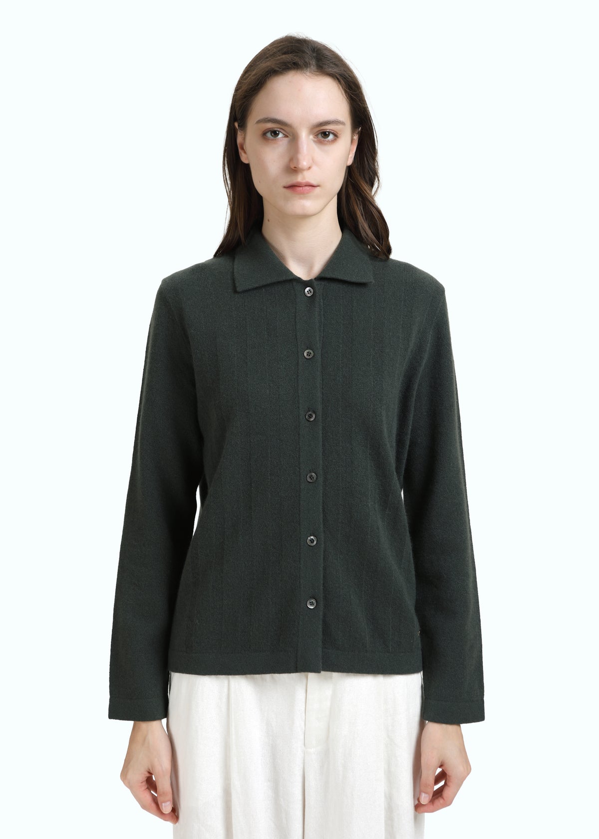 Risvolto Cashmere Cardigan