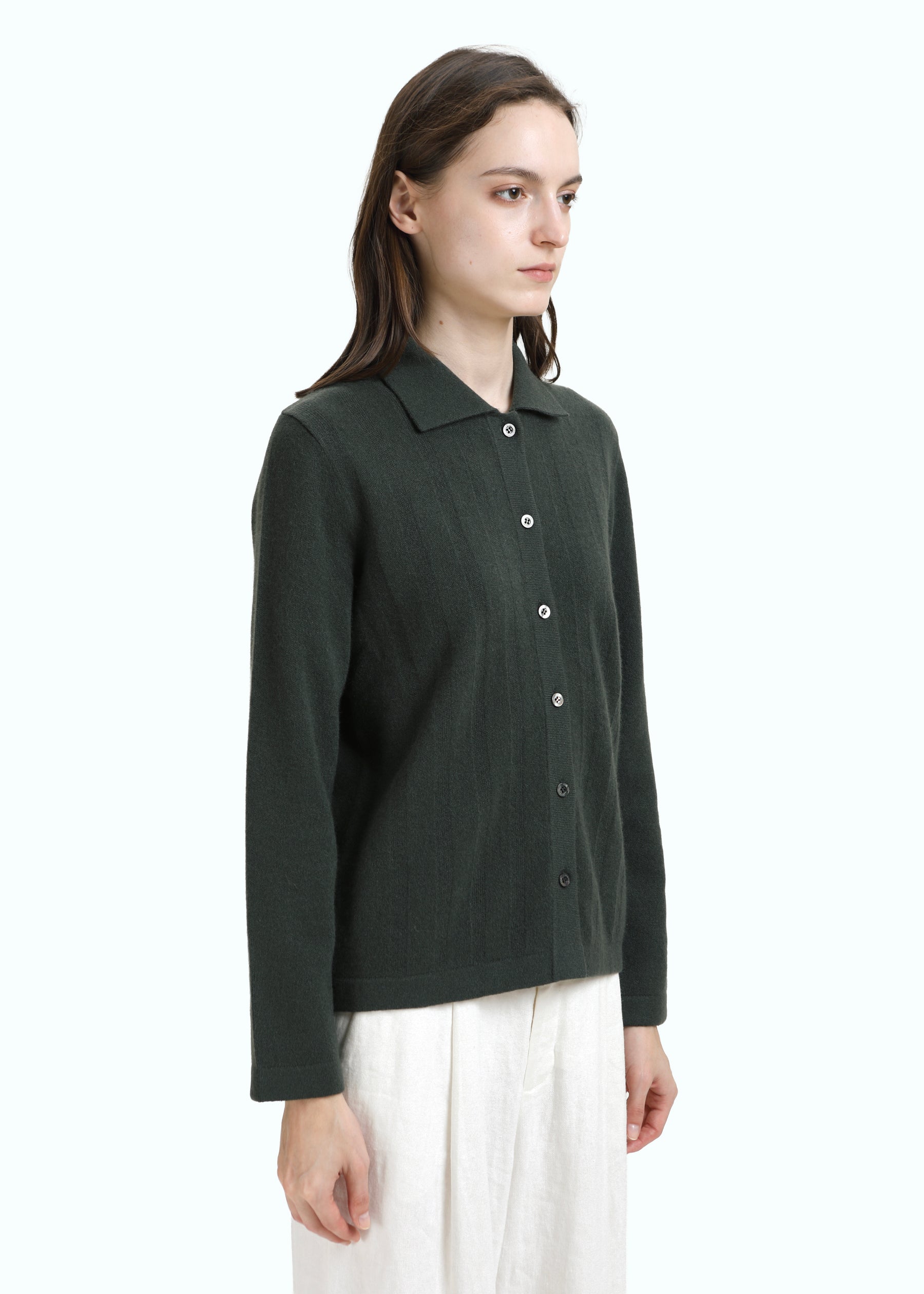 Risvolto Cashmere Cardigan