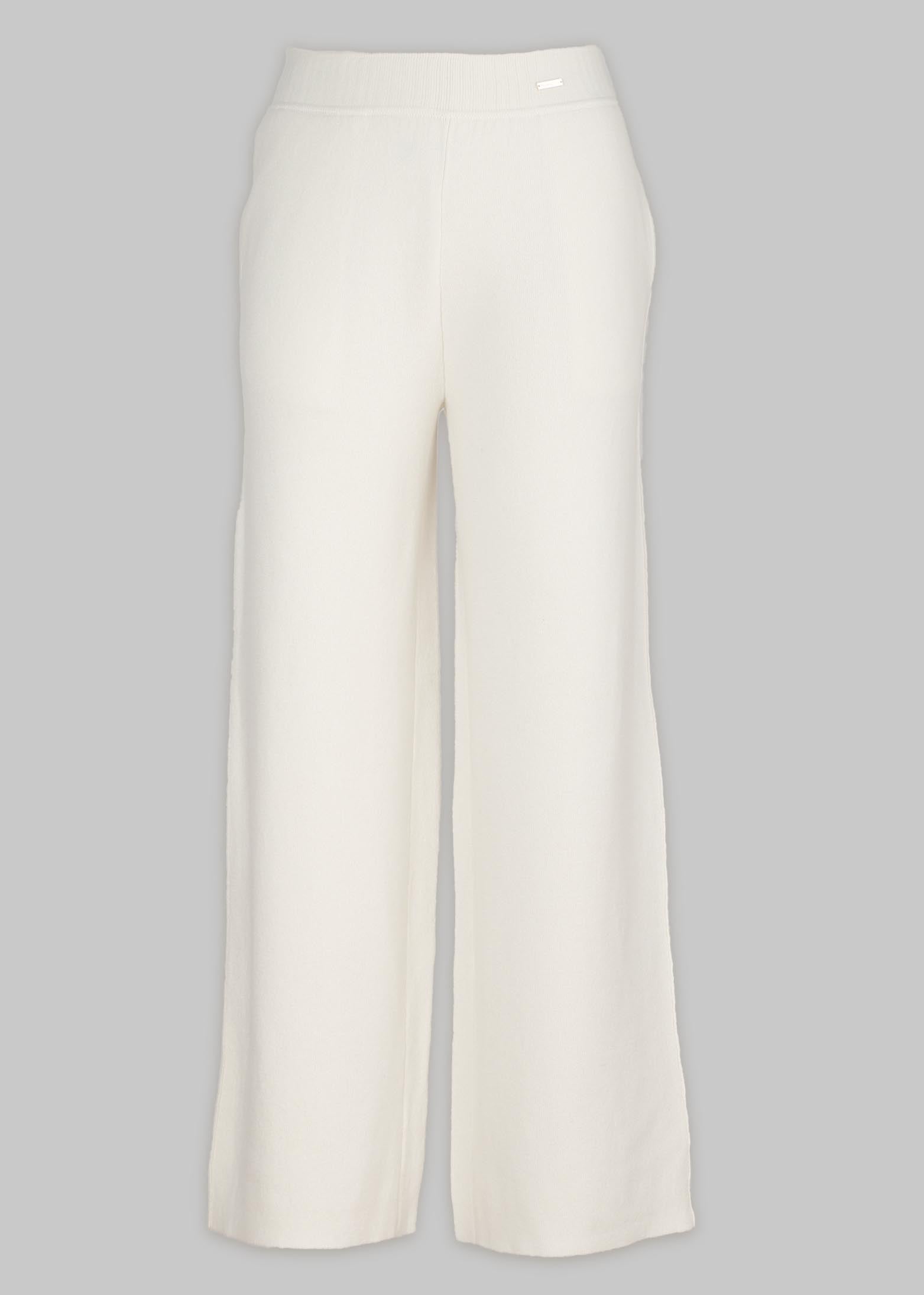 Etereo Wide-Leg Cashmere Trousers