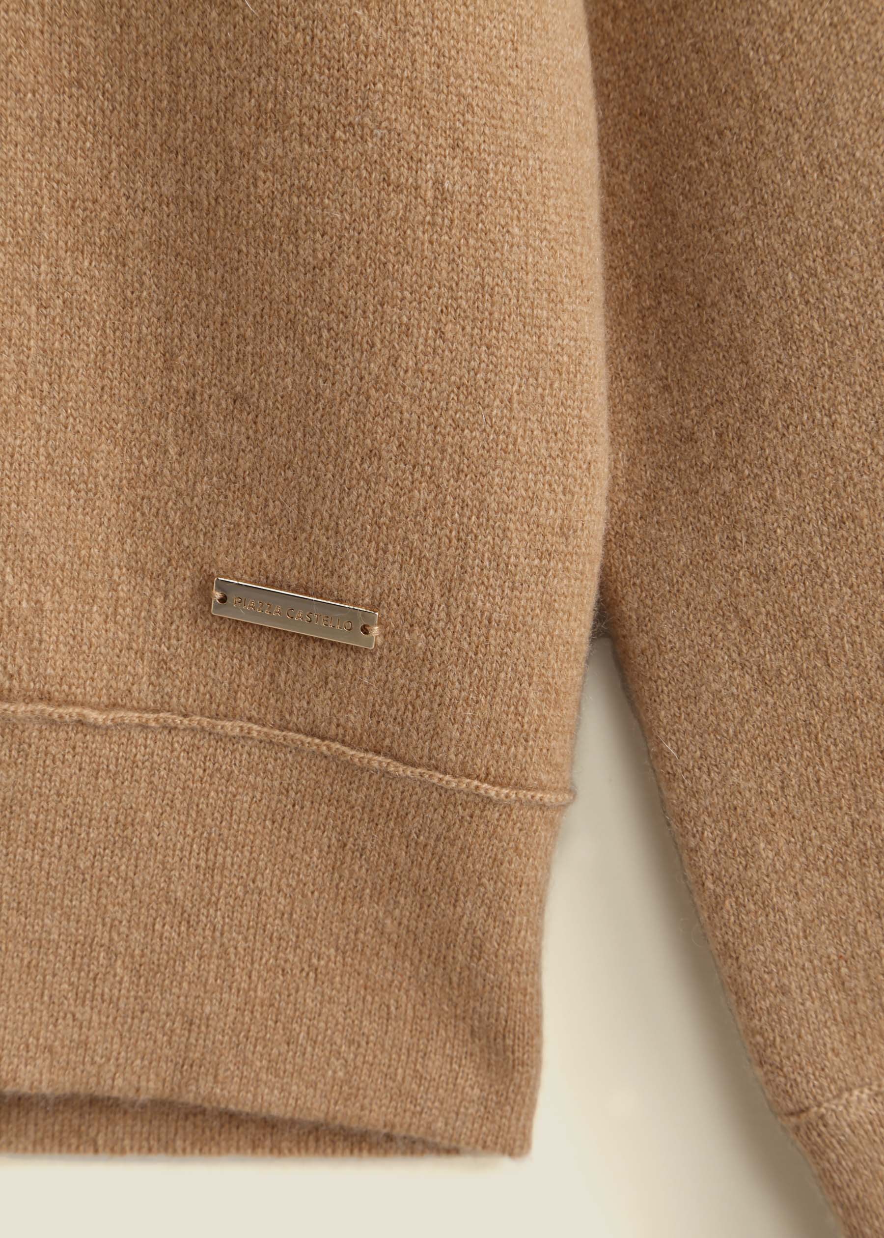 Lazio Cashmere Zip Utility Jacket