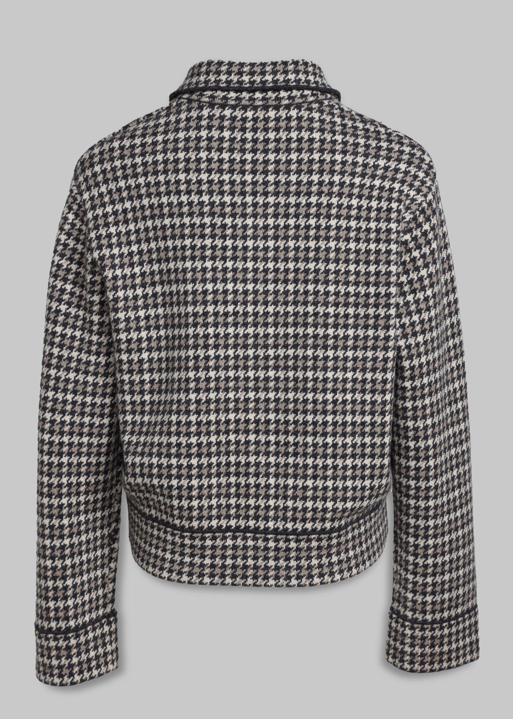 Quadro Boxy Cashmere Jacket