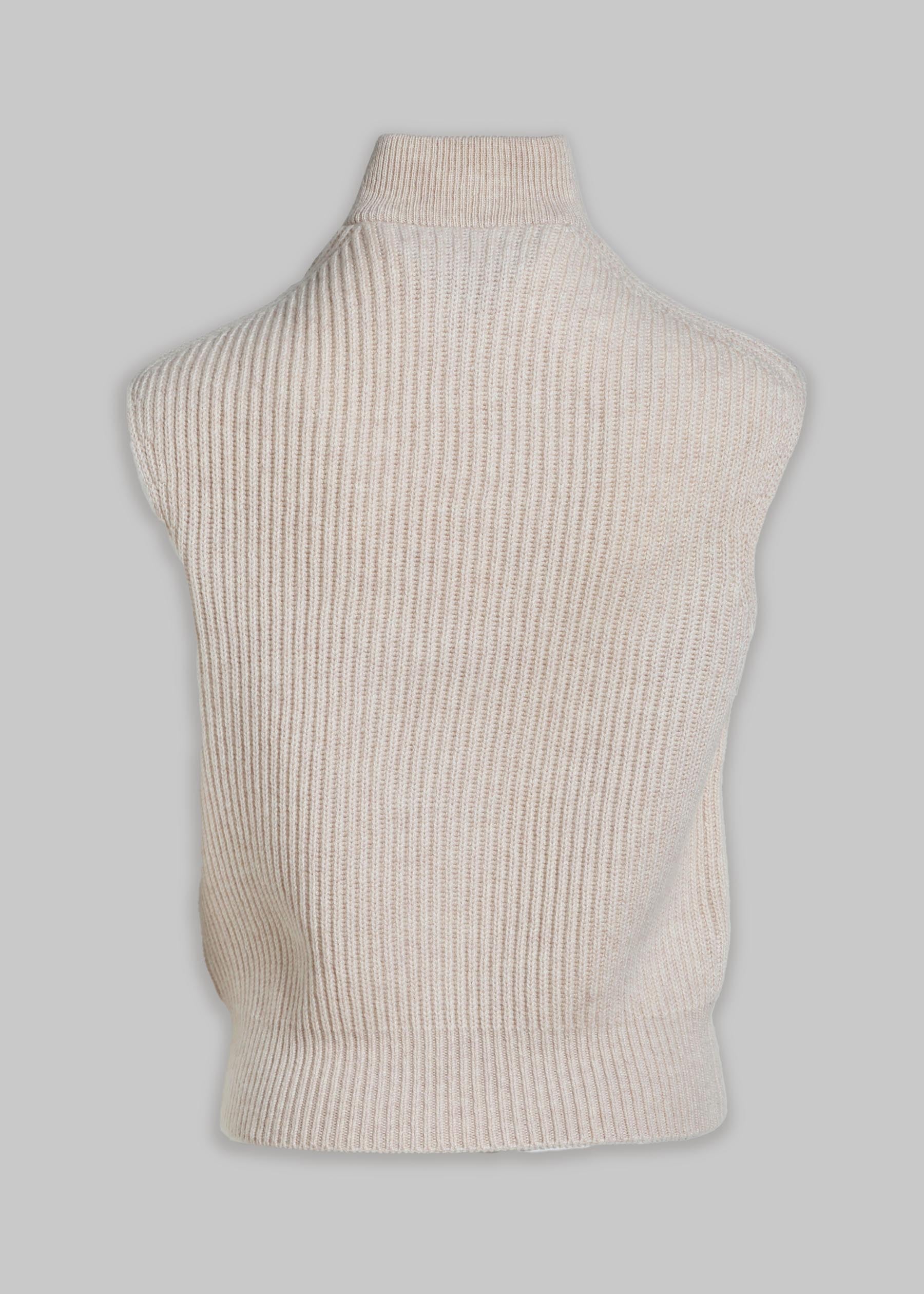 Vittoria Half-Zip Cashmere Vest