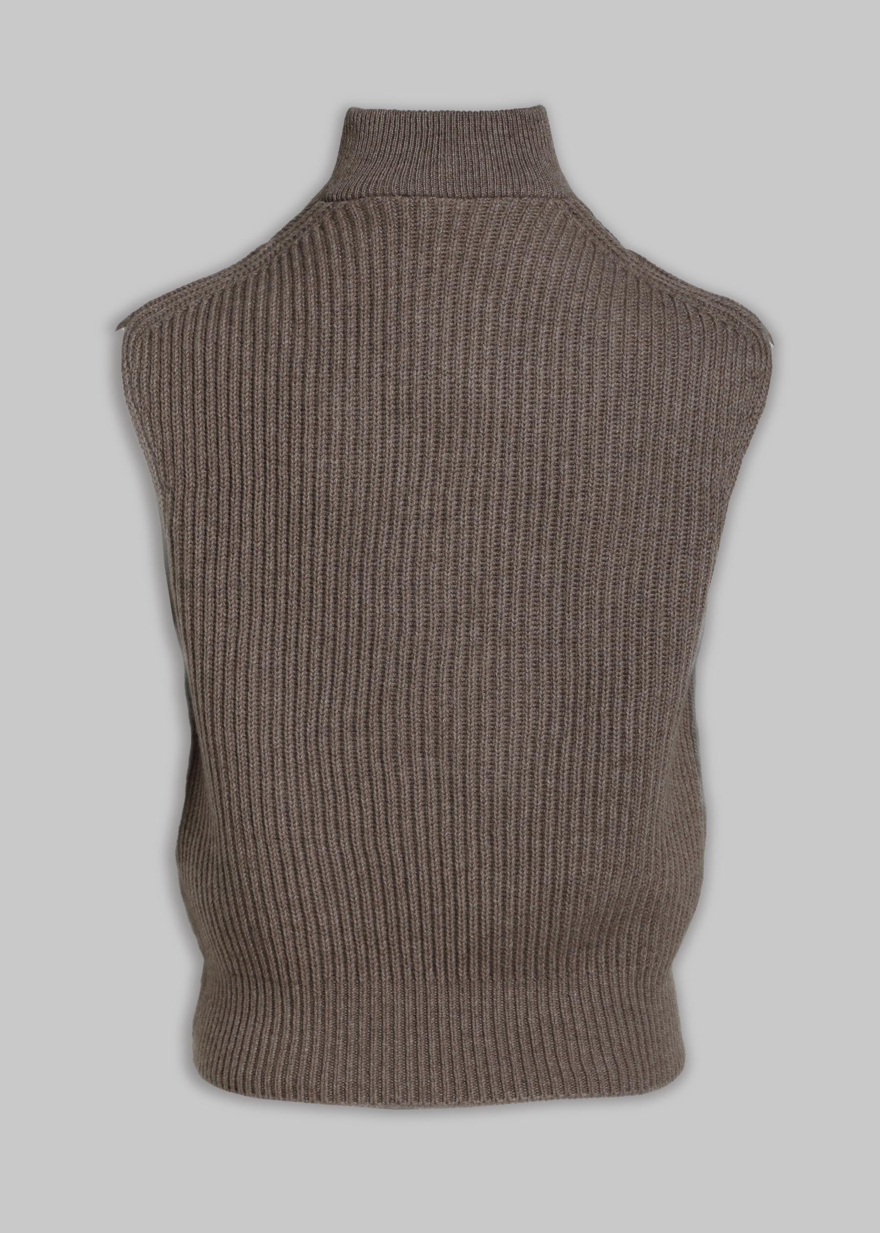 Vittoria Half-Zip Cashmere Vest