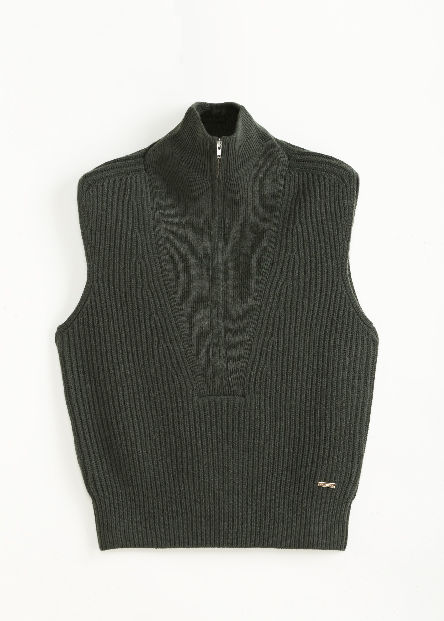 Vittoria Half-Zip Cashmere Vest