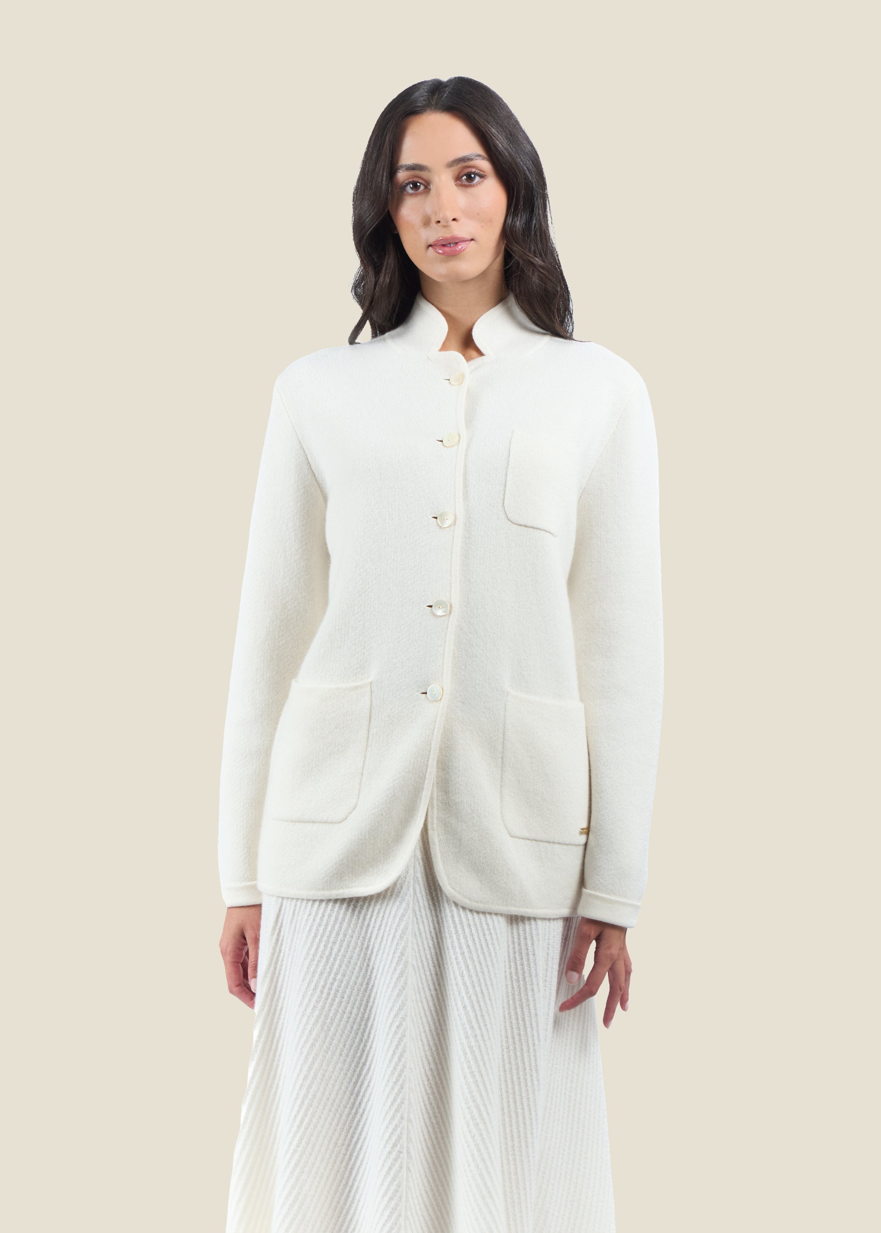 Diletto Cashmere Suit Cardigan