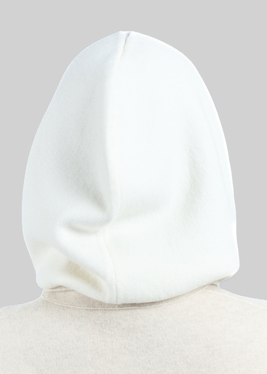 Jacquard Knit Hoodie Snood