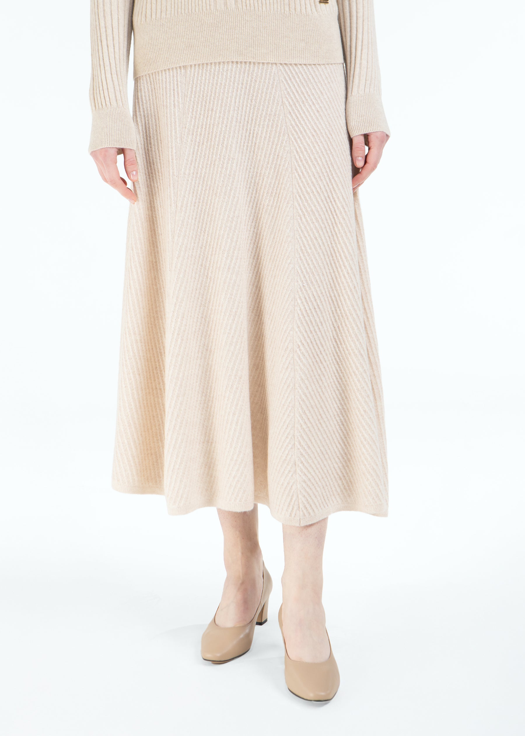 Costura Cashmere Skirt