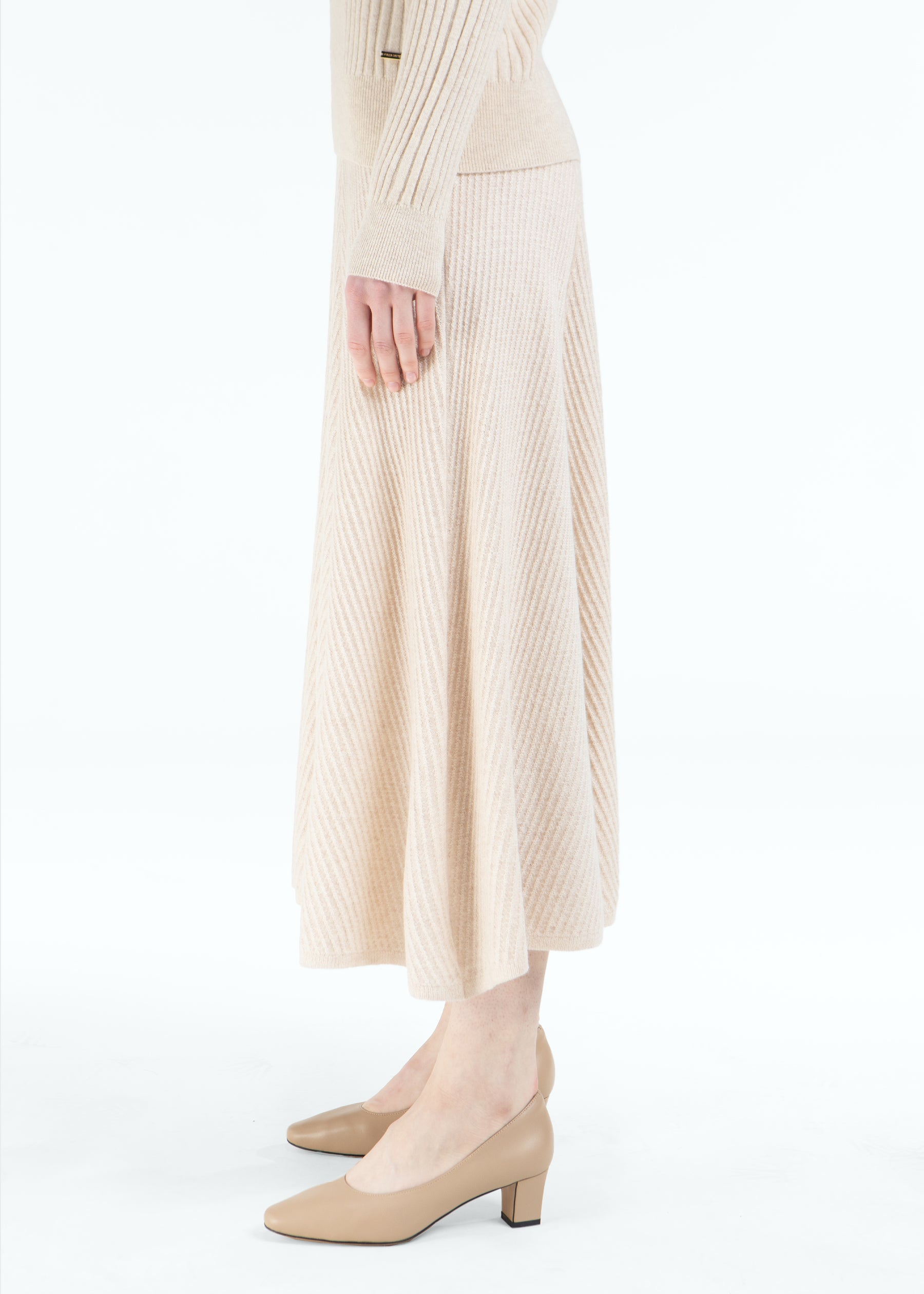 Costura Cashmere Skirt