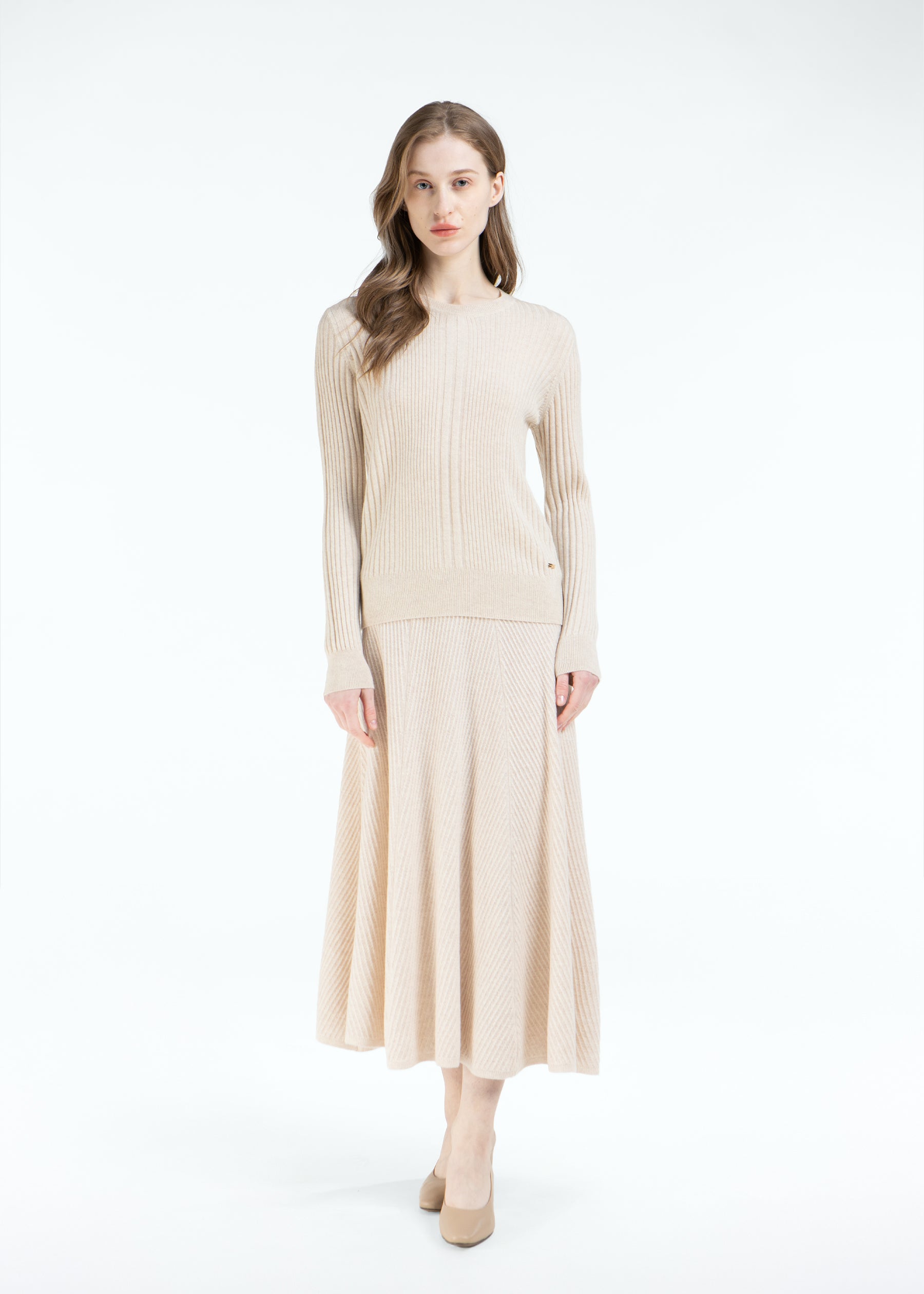 Costura Cashmere Skirt