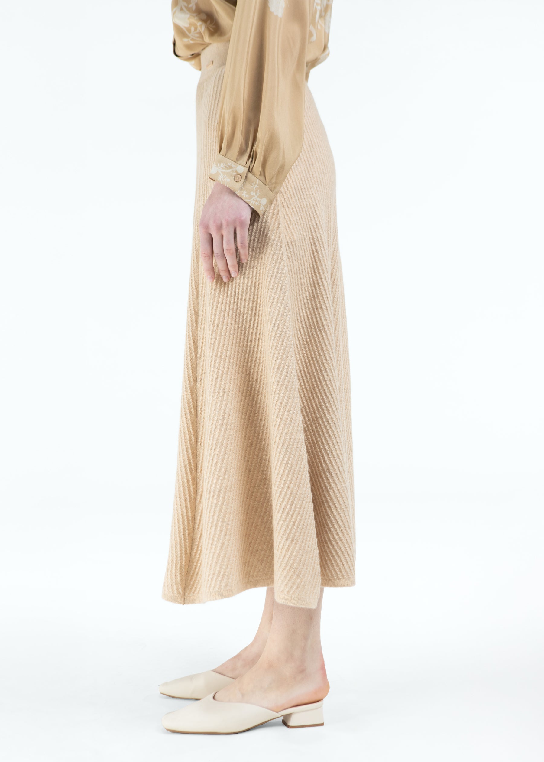 Costura Cashmere Skirt