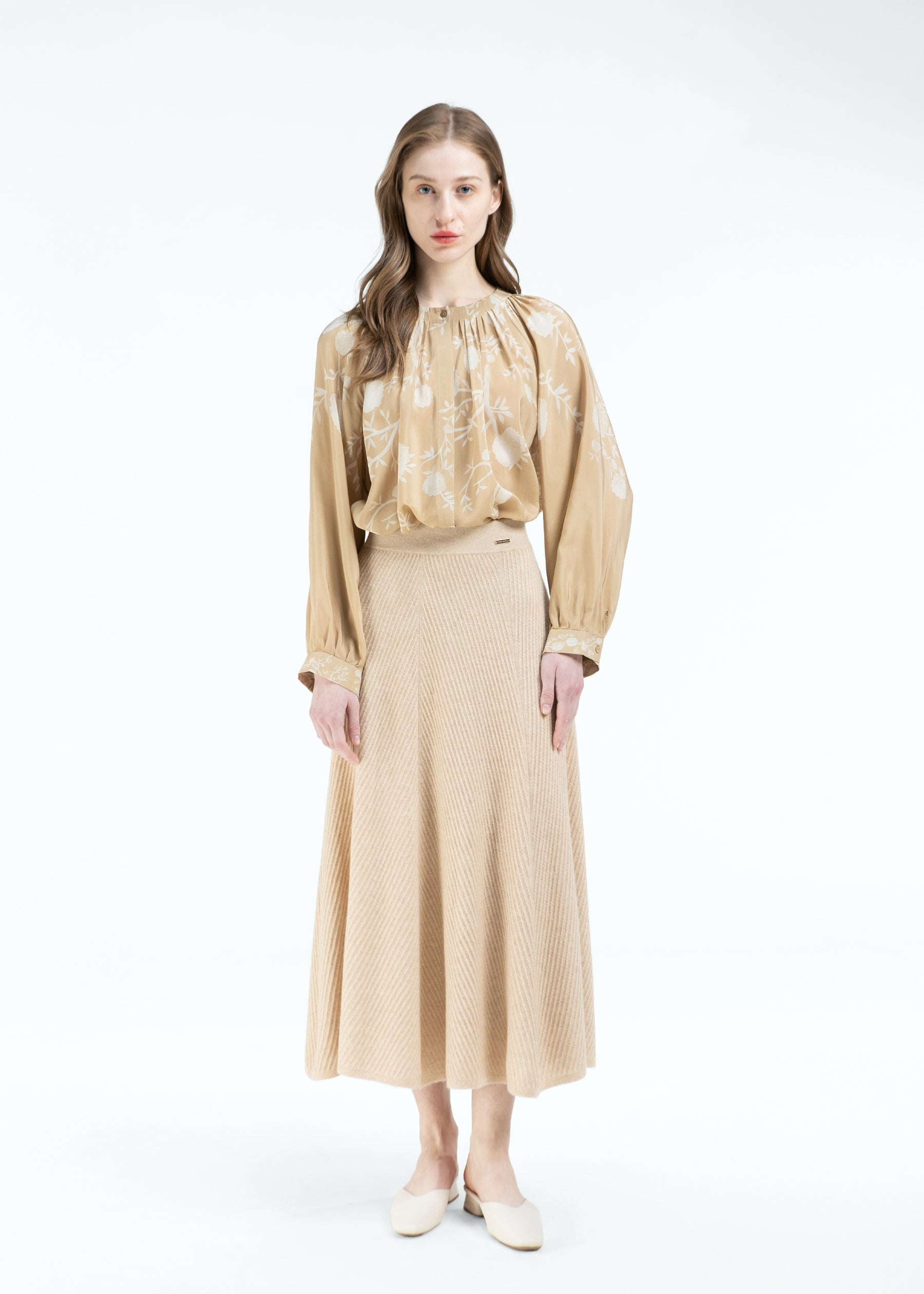 Costura Cashmere Skirt