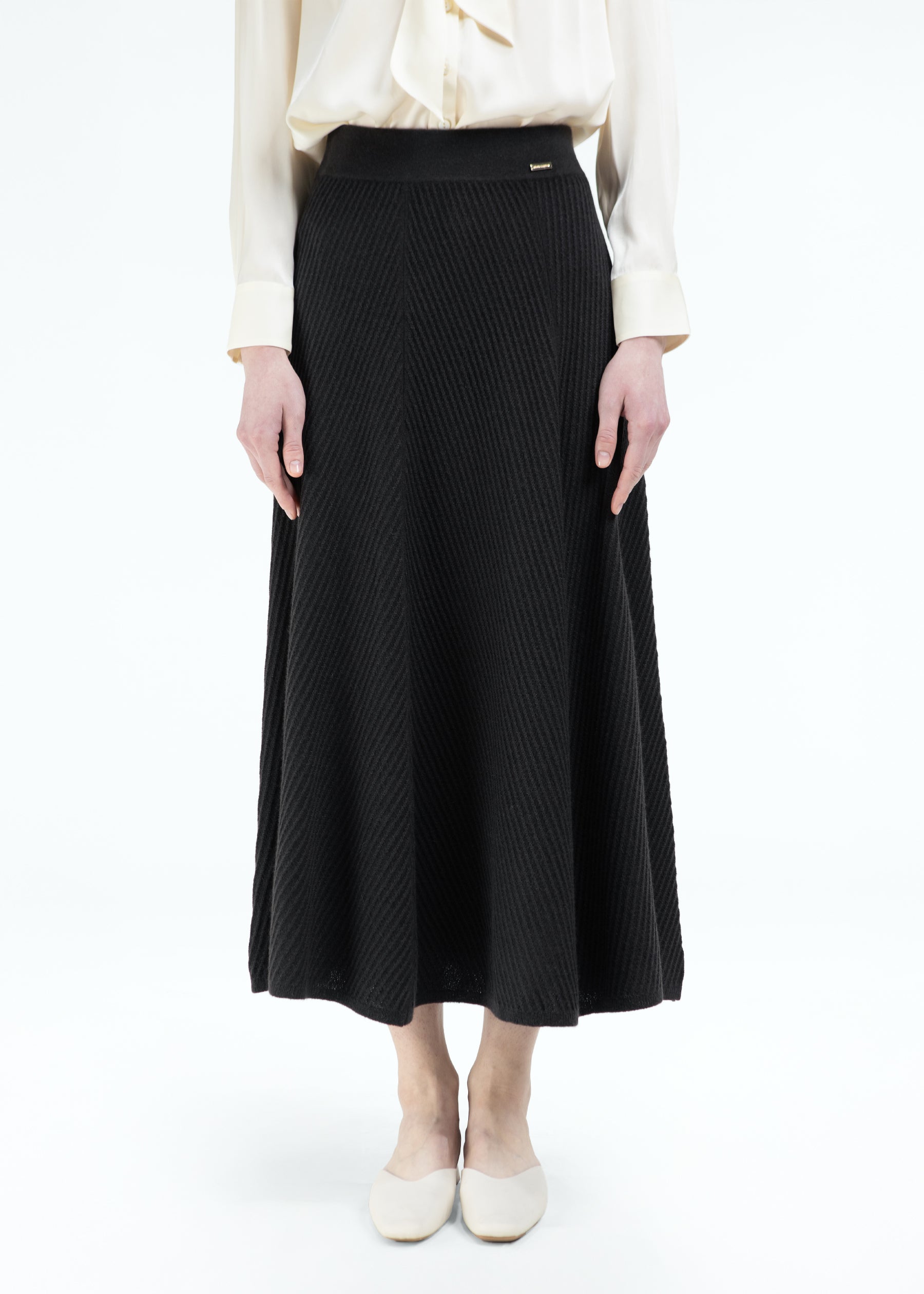 Costura Cashmere Skirt