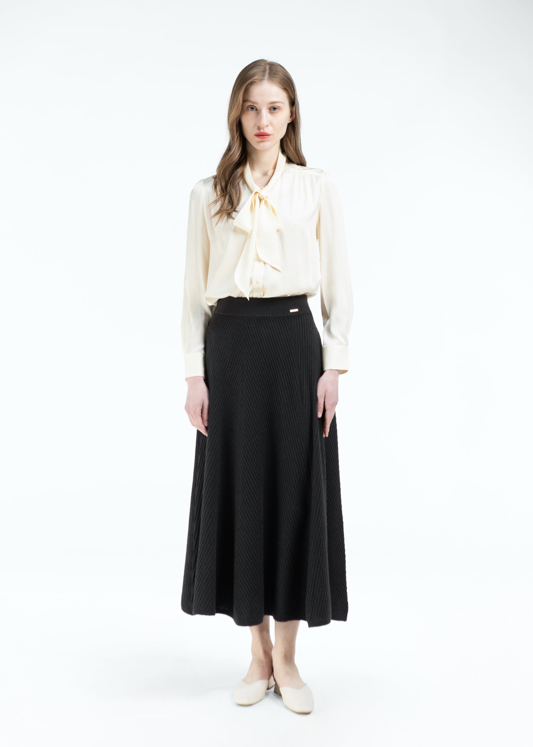 Costura Cashmere Skirt