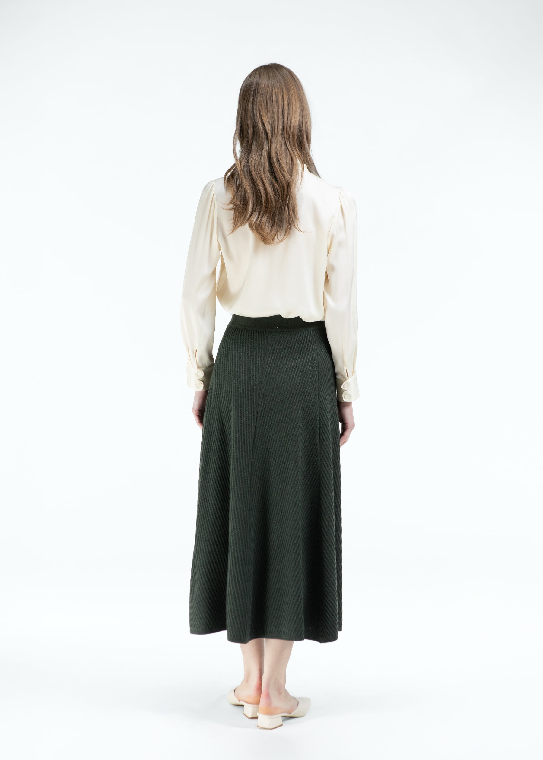 Costura Cashmere Skirt