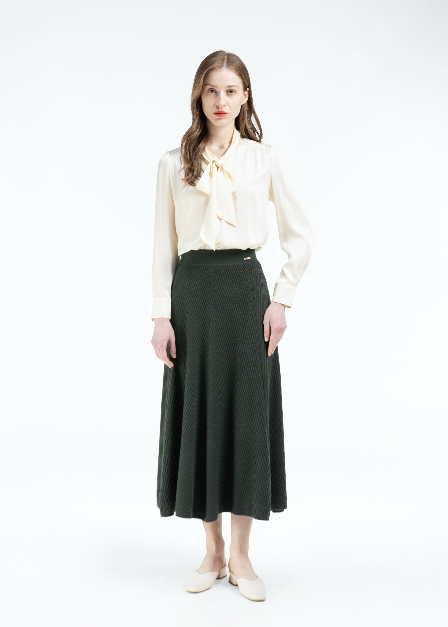 Costura Cashmere Skirt