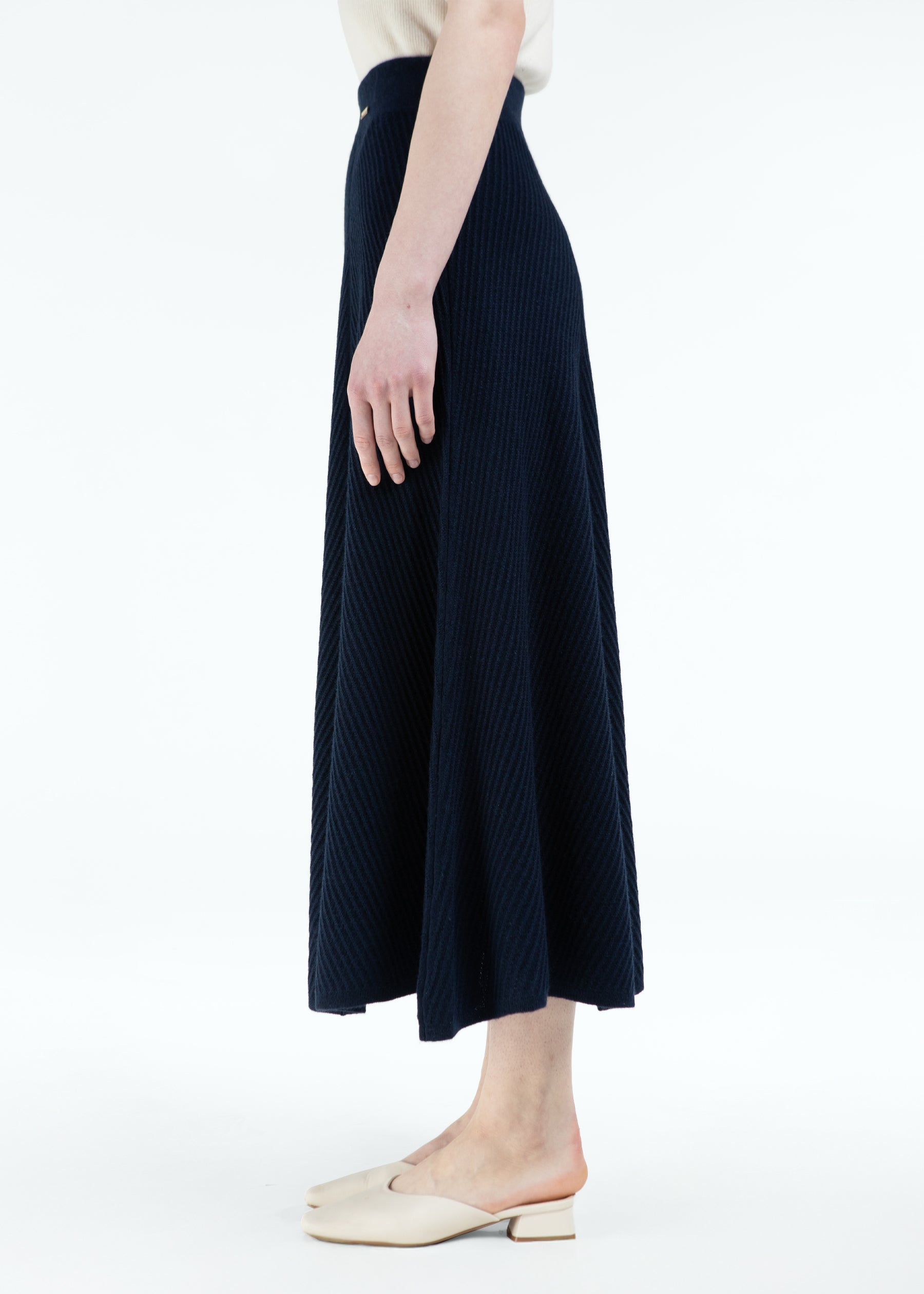 Costura Cashmere Skirt