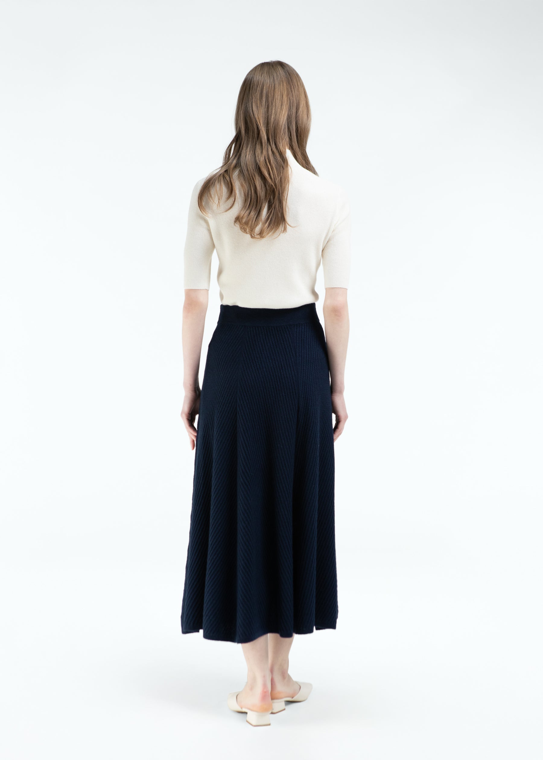 Costura Cashmere Skirt