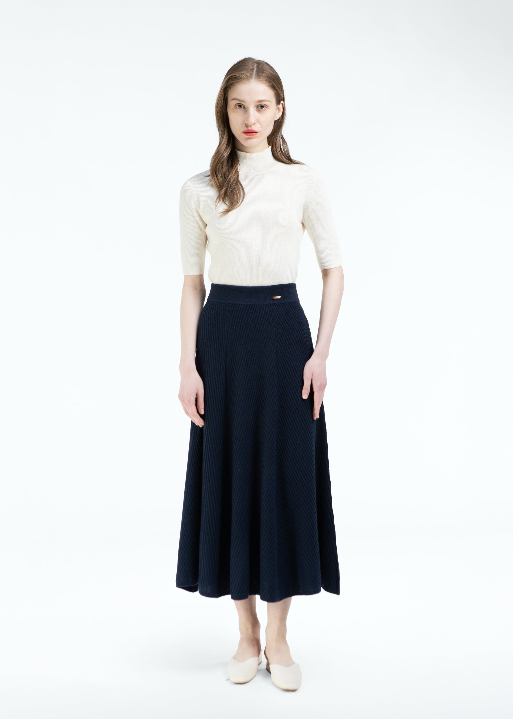 Costura Cashmere Skirt