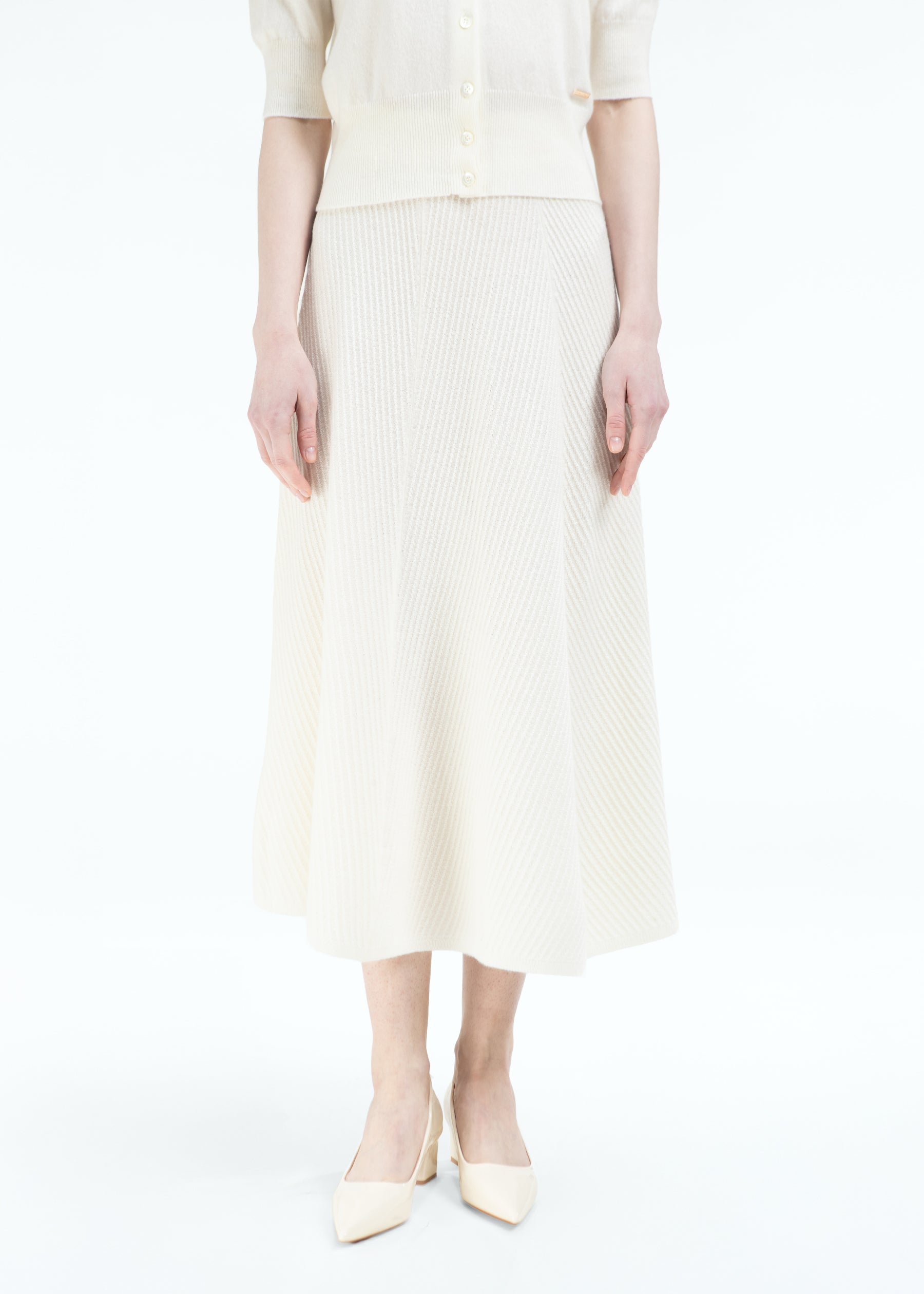 Costura Cashmere Skirt