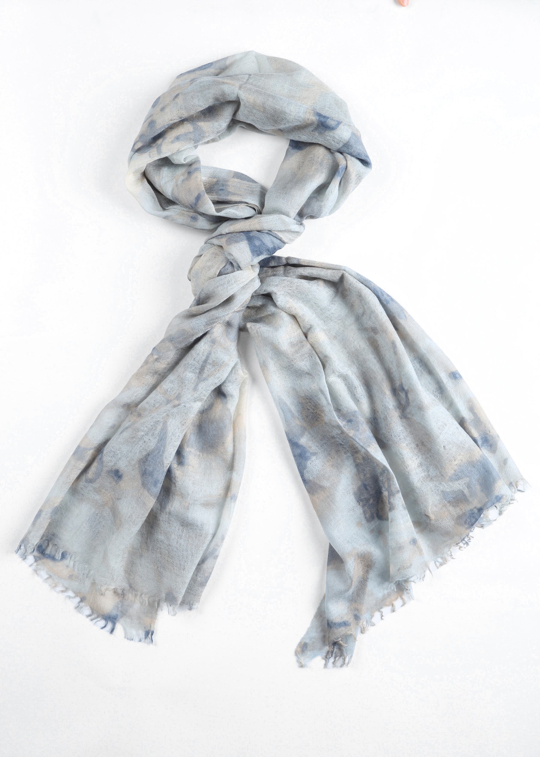 Fiori Cashmere Shawl with Print