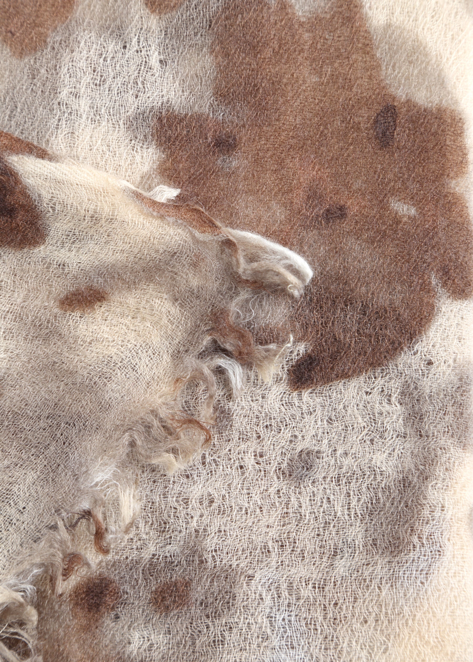 Fiori Cashmere Shawl with Print