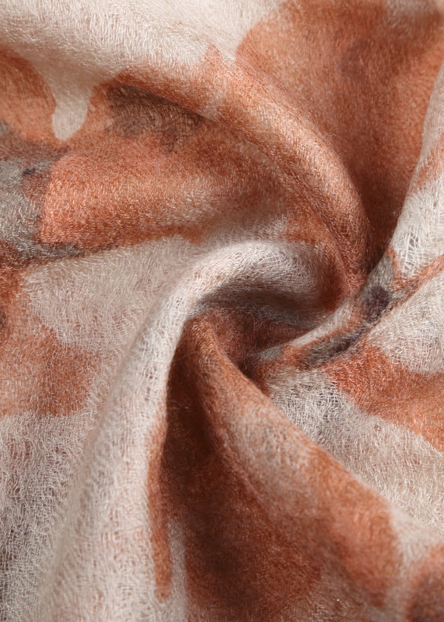 Fiori Cashmere Shawl with Print