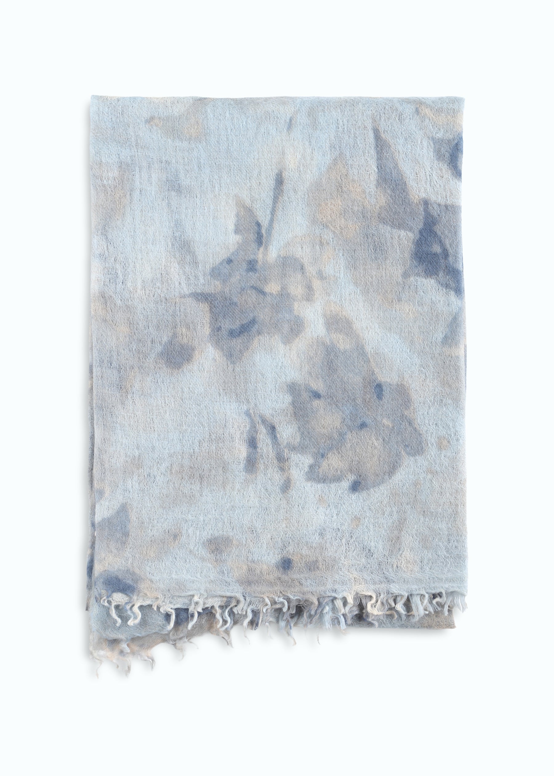 Fiori Cashmere Shawl with Print