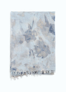 Fiori Cashmere Shawl with Print