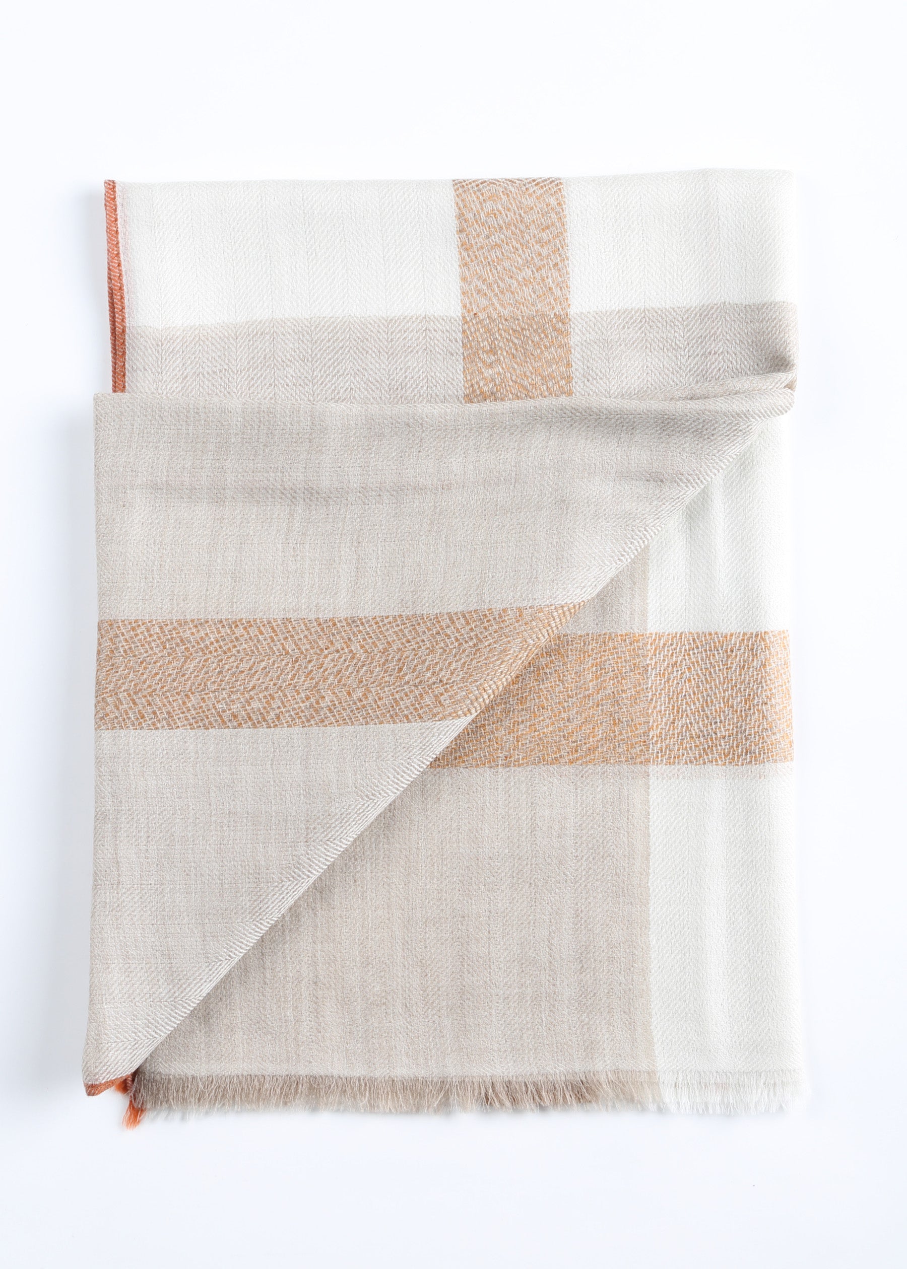 Toscana Plaid Cashmere Shawl