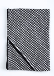Checked Cashmere Foulard