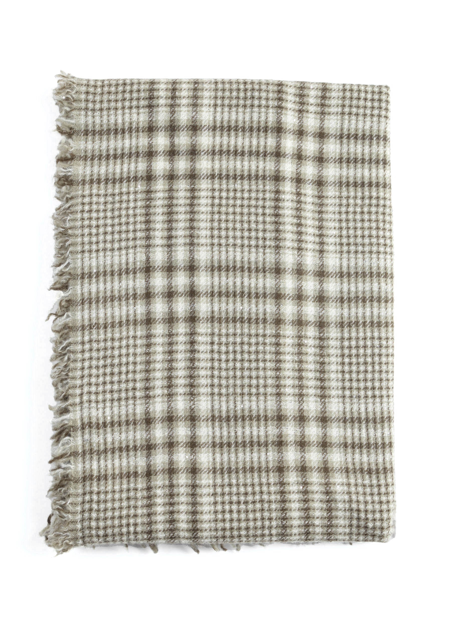 Alpino Plaid Cashmere Shawl