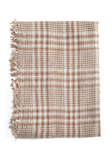 Alpino Plaid Cashmere Shawl