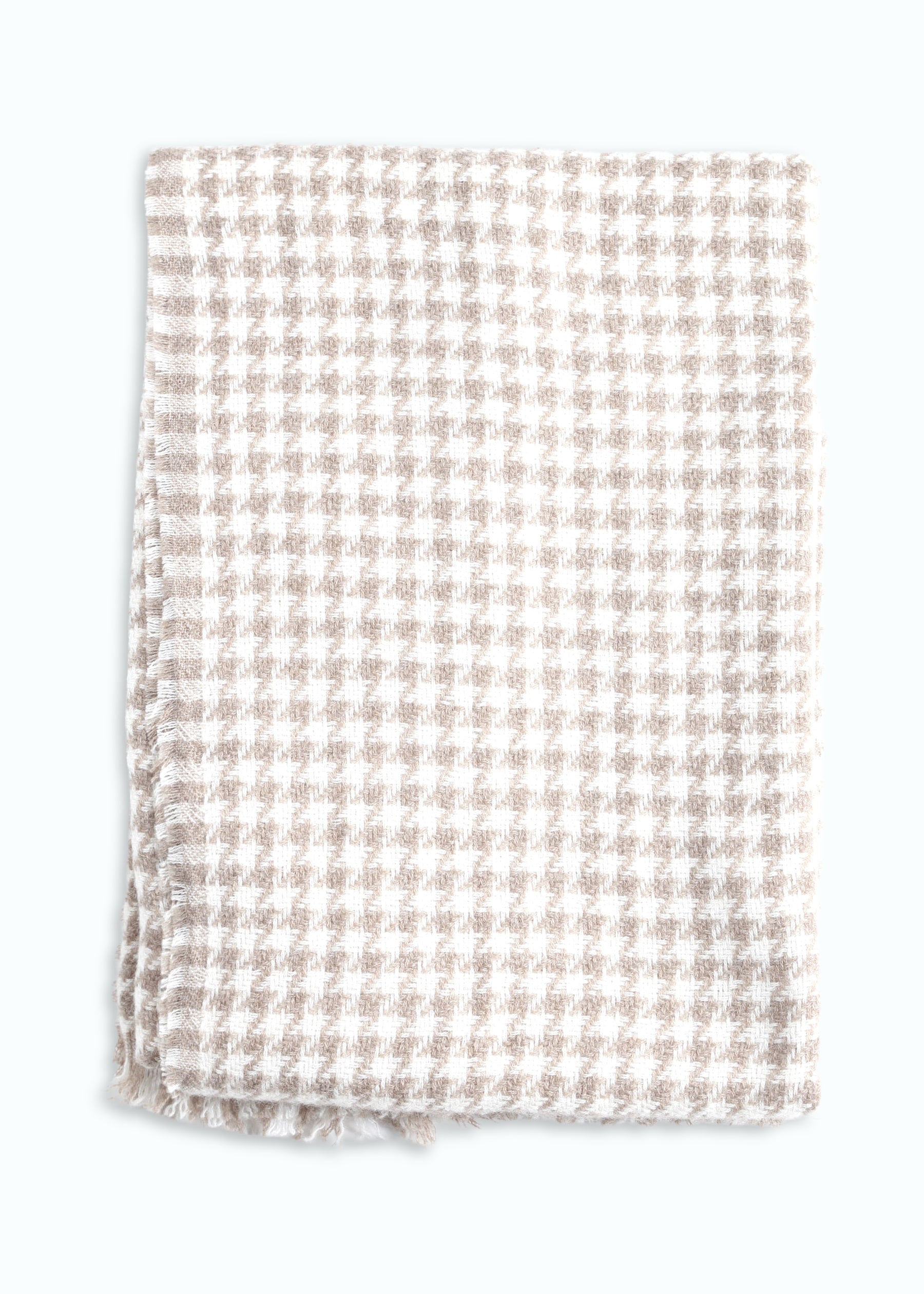 Allegra Houndstooth Shawl