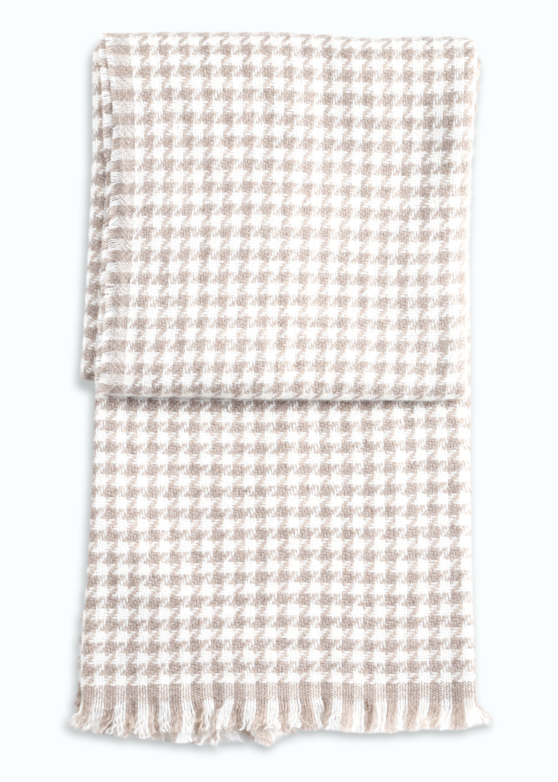 Allegra Houndstooth Shawl