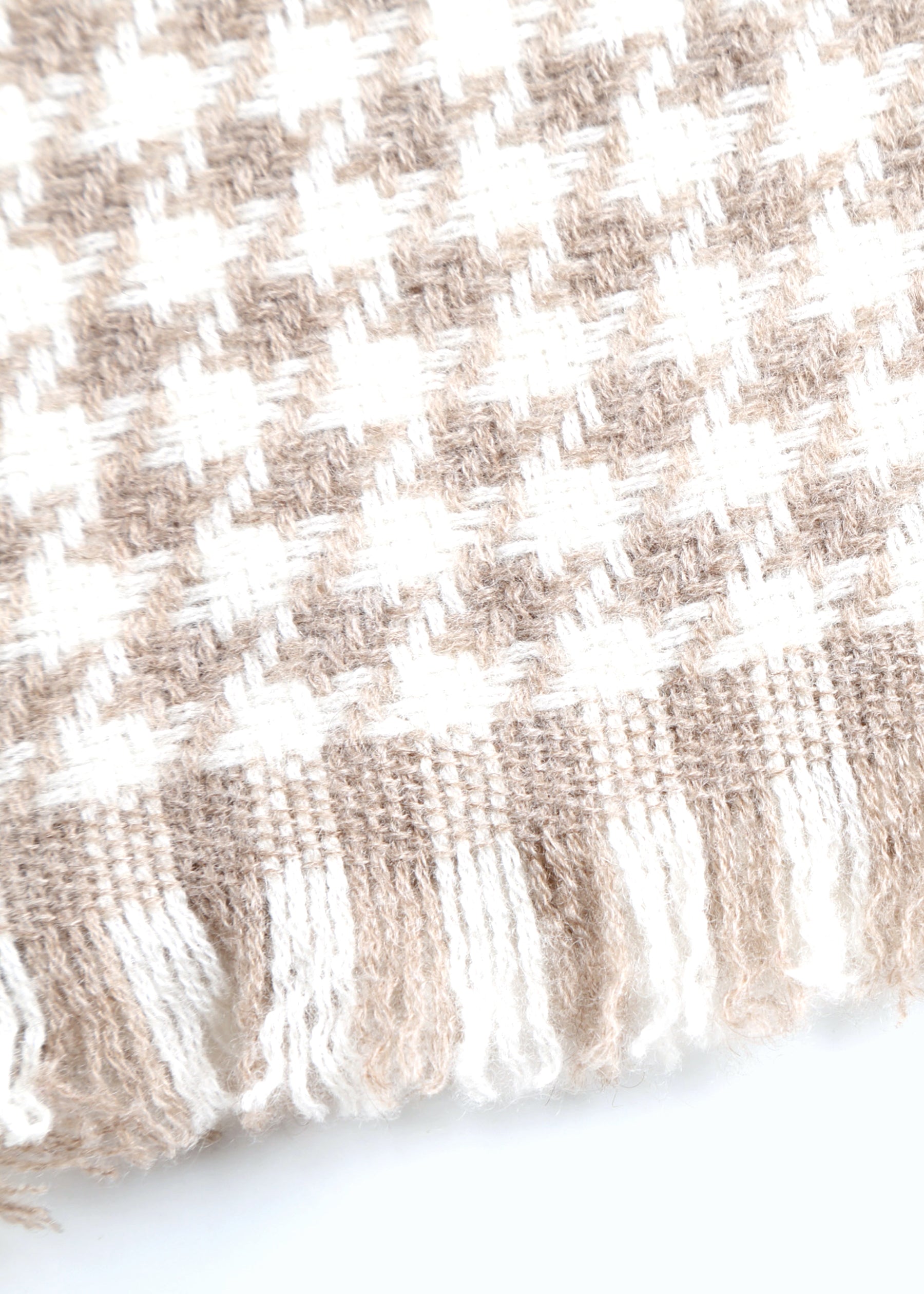 Allegra Houndstooth Shawl