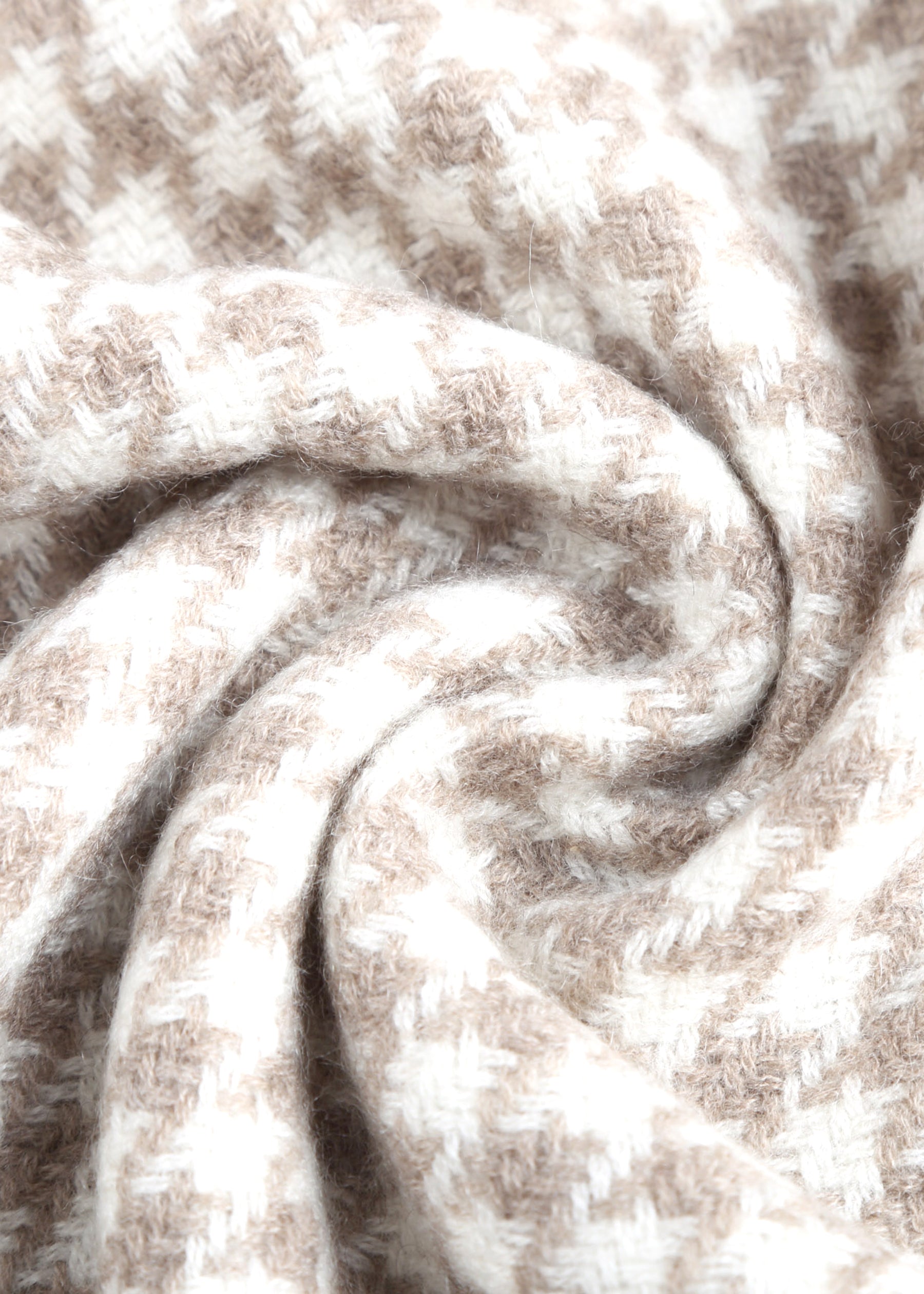 Allegra Houndstooth Shawl