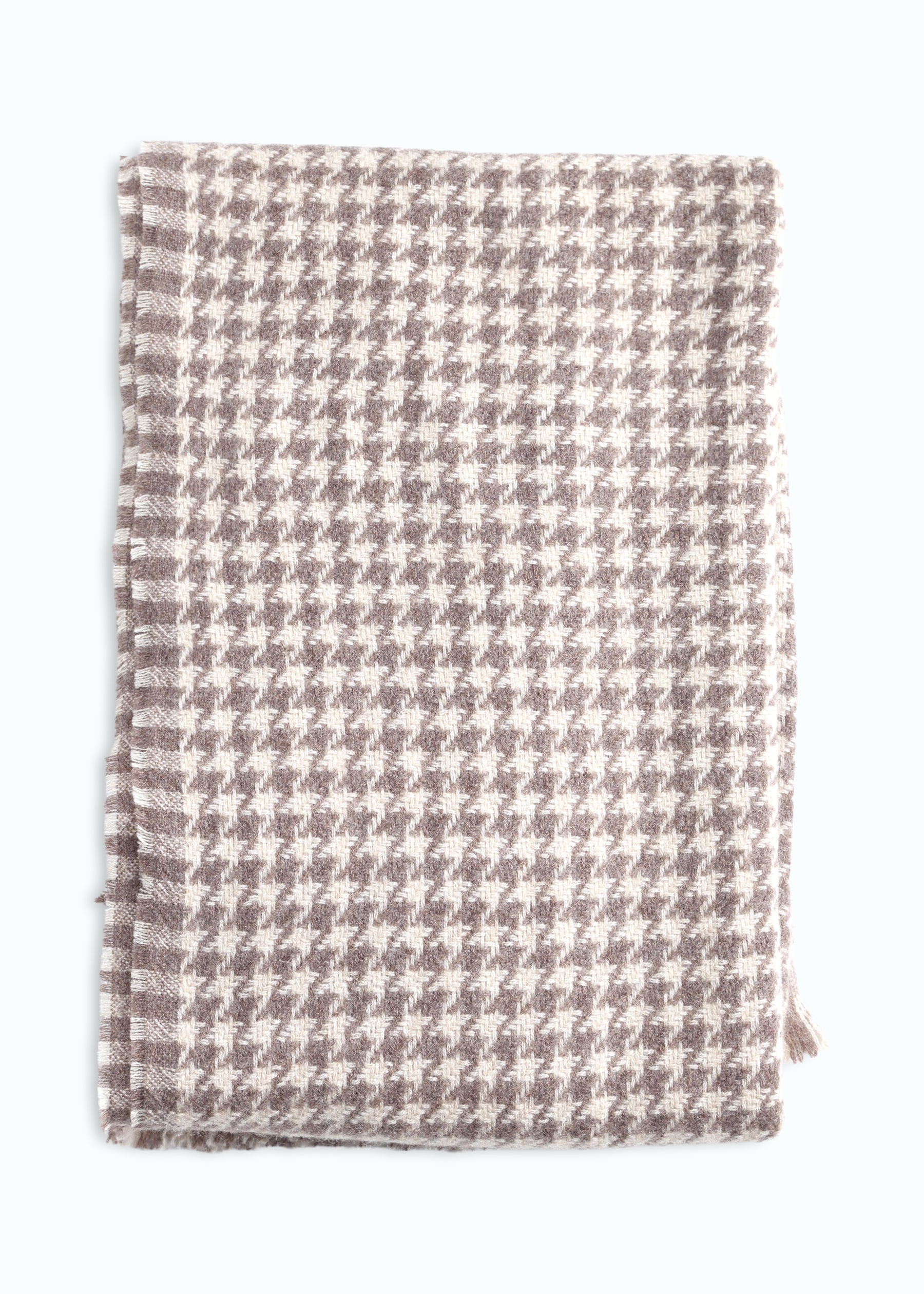 Allegra Houndstooth Shawl