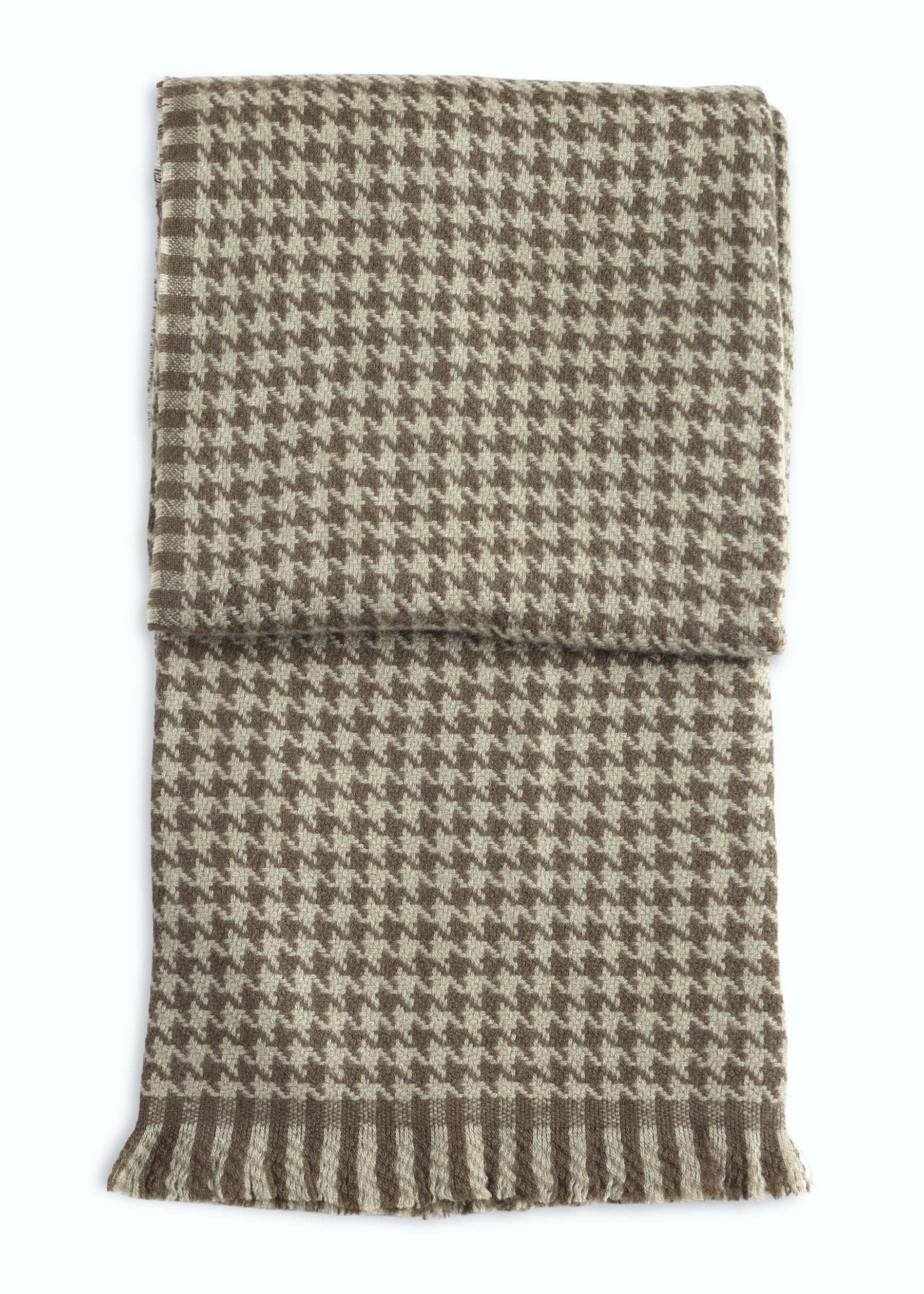 Allegra Houndstooth Shawl