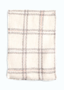 Valle Plaid Cashmere Shawl