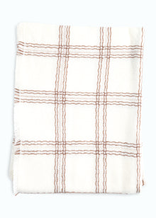 Valle Plaid Cashmere Shawl
