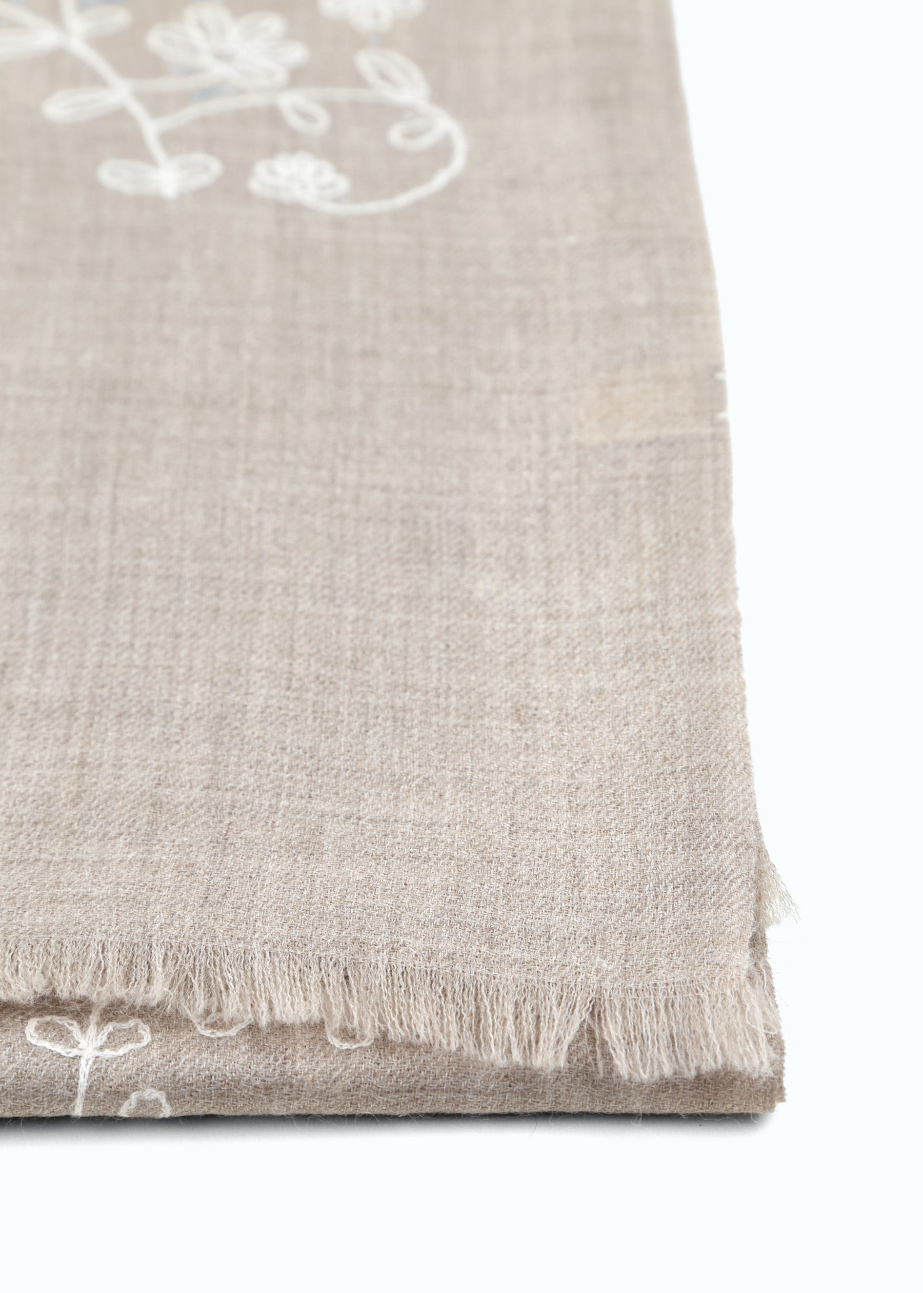 Sertella Hand-Embroidered Shawl