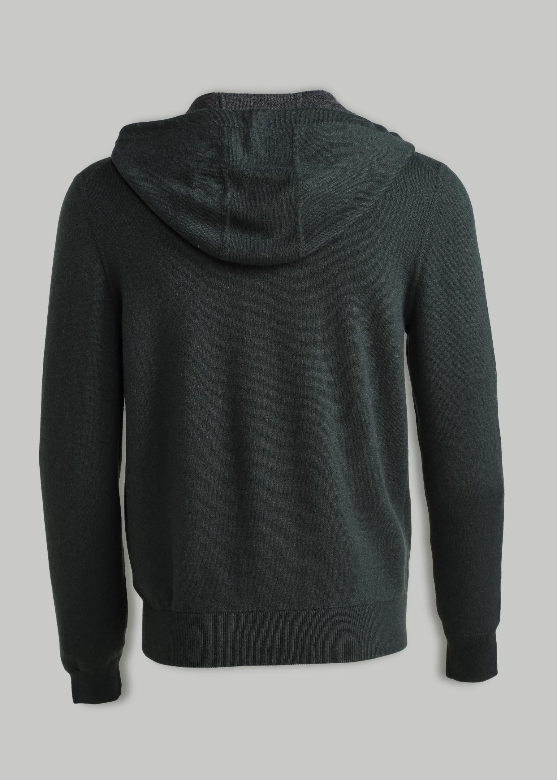 Brio Men's Cashmere Zip Hoodie