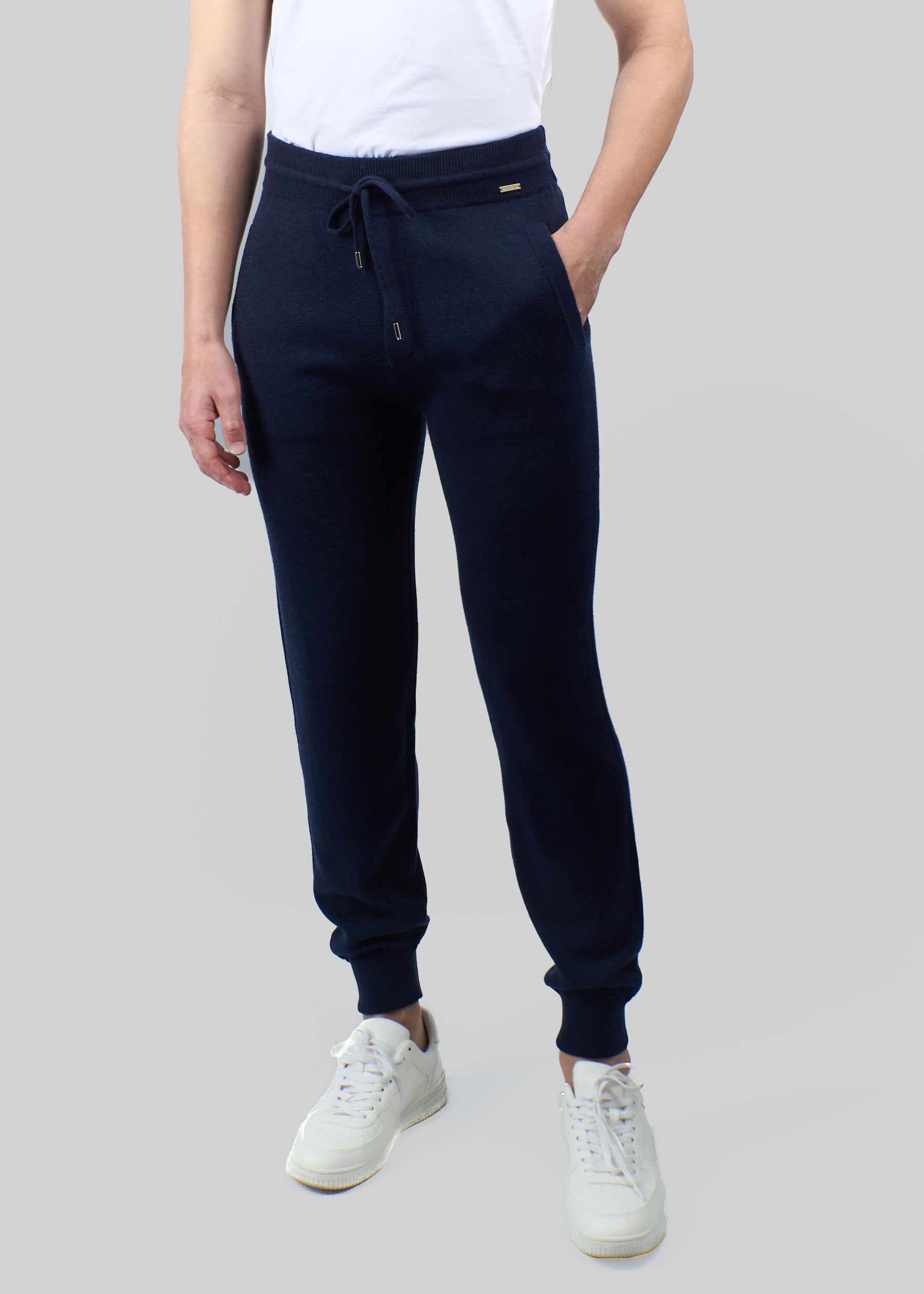 Joggers rilassati in cashmere