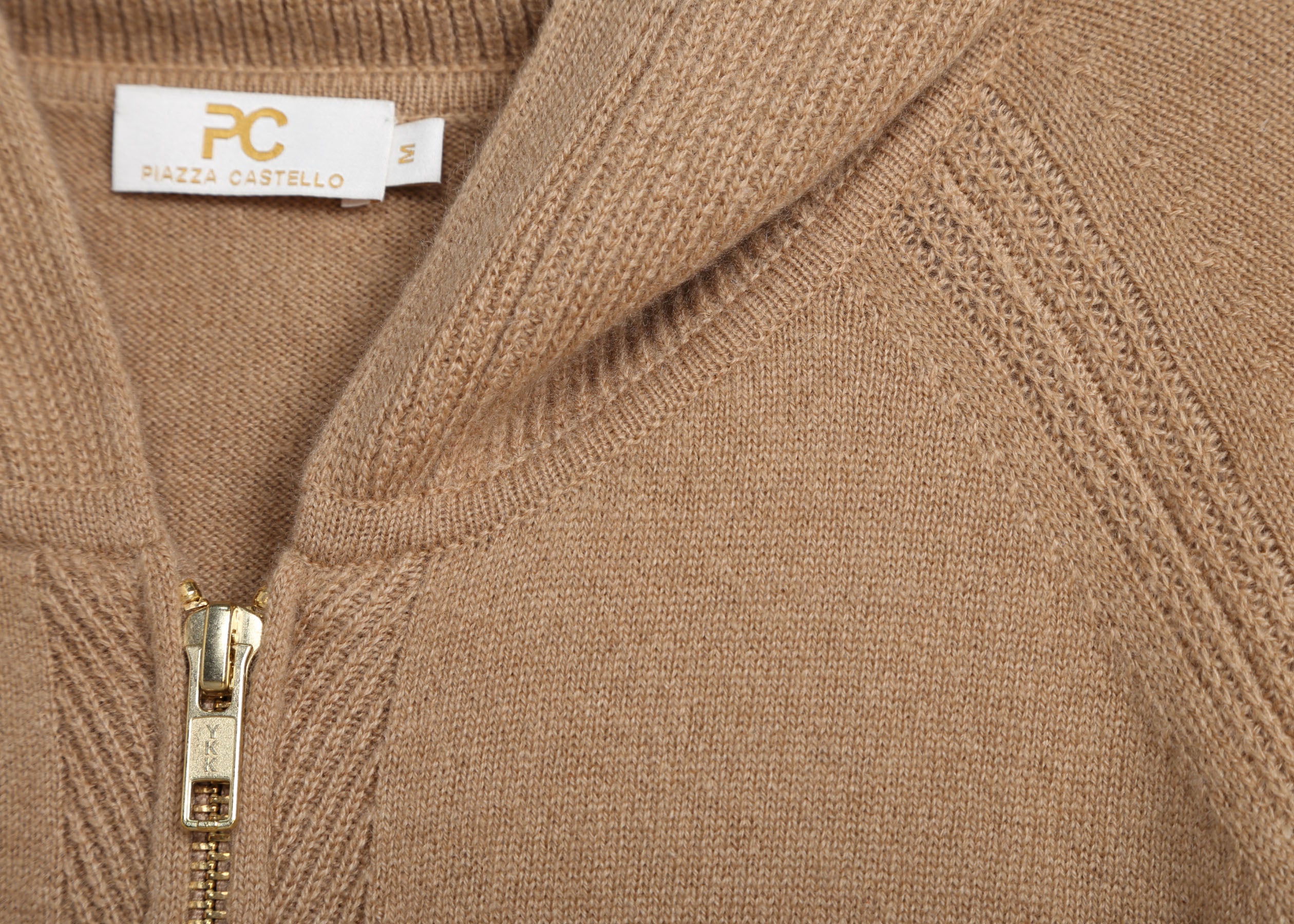 Chiara Cashmere Zip Up Hoodie